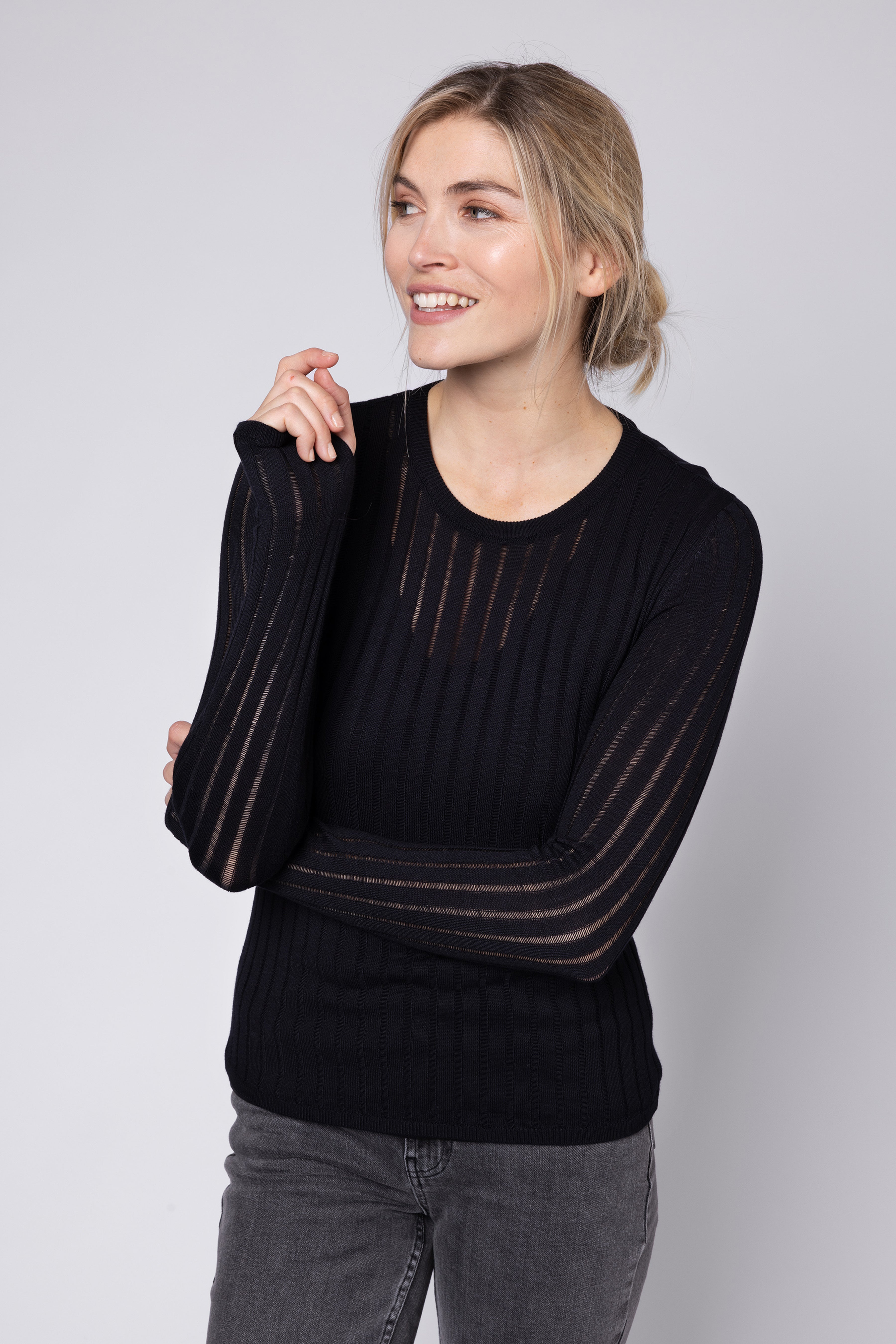 Iggy Sheer Rib Jumper