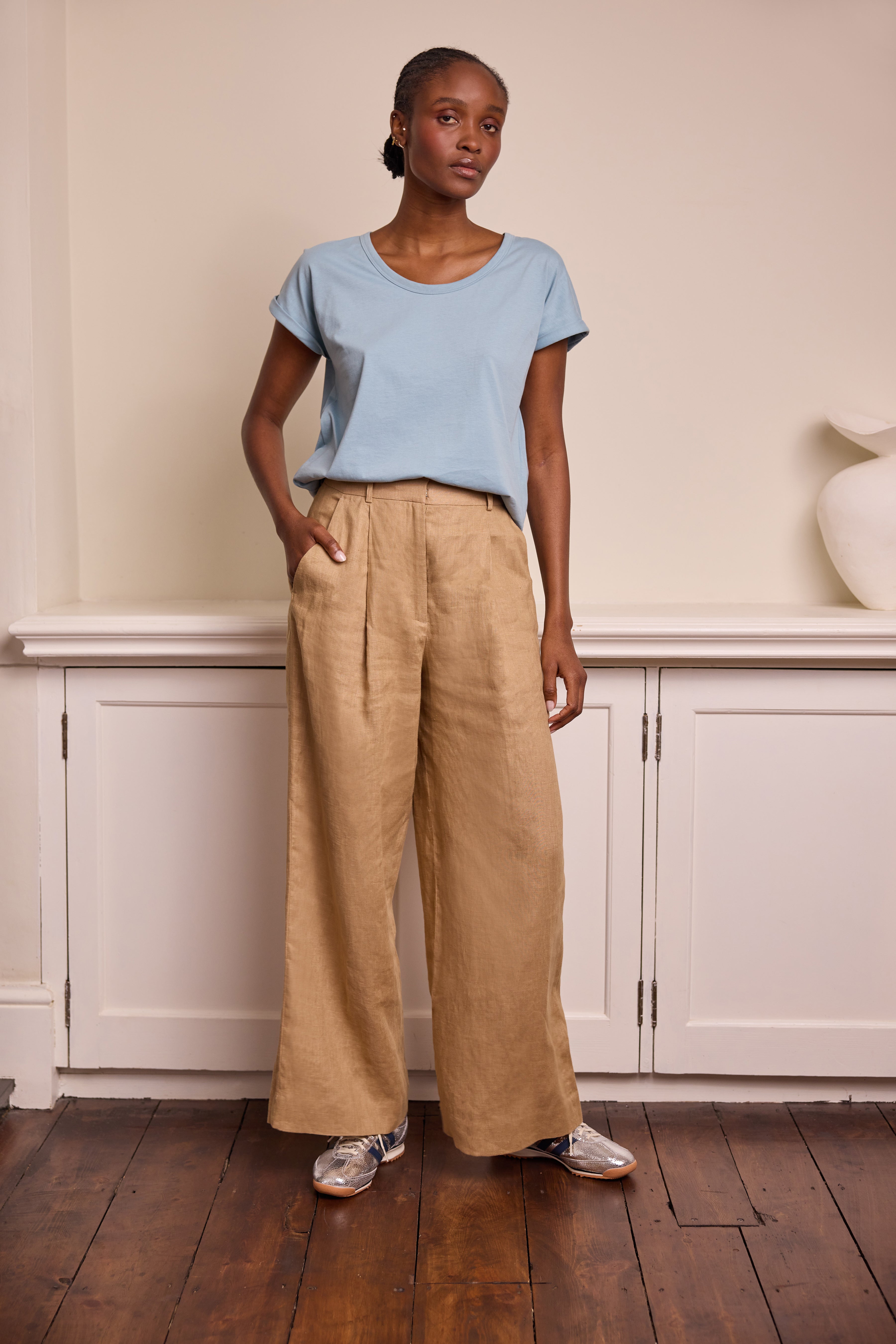 Leah Linen Trousers