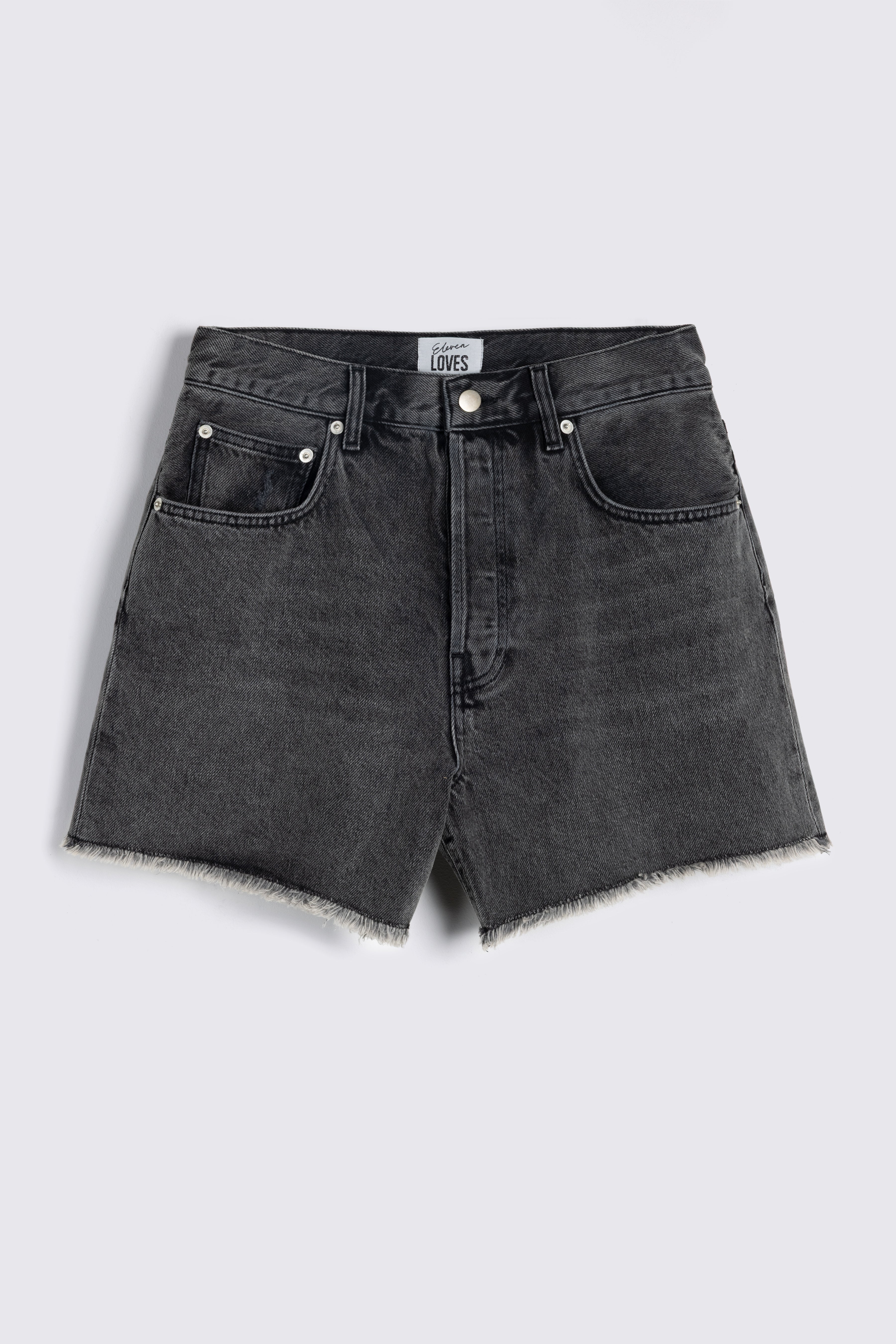 Alice Denim Shorts - Washed Black