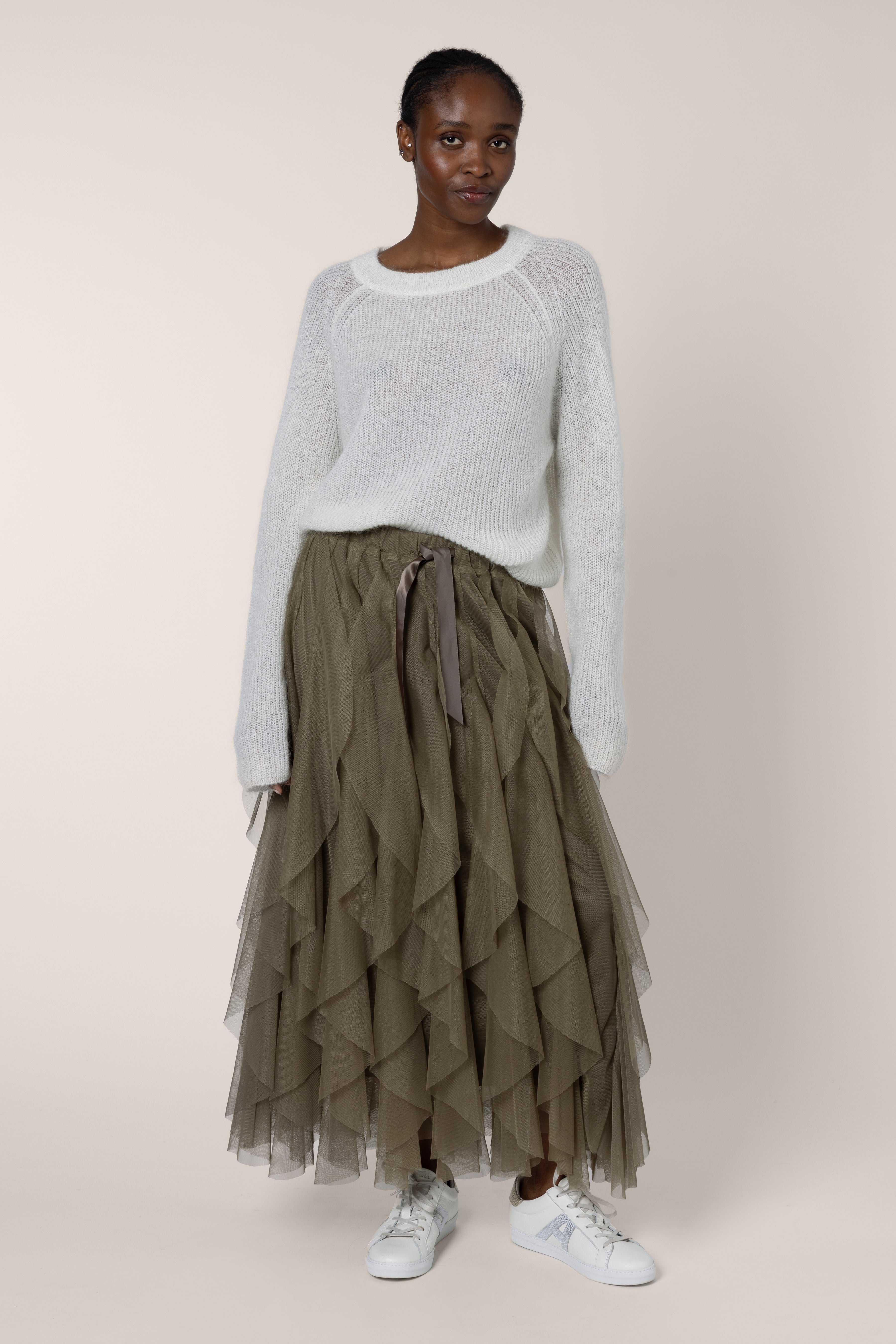 Felicity Loose Knit Jumper - Ivory