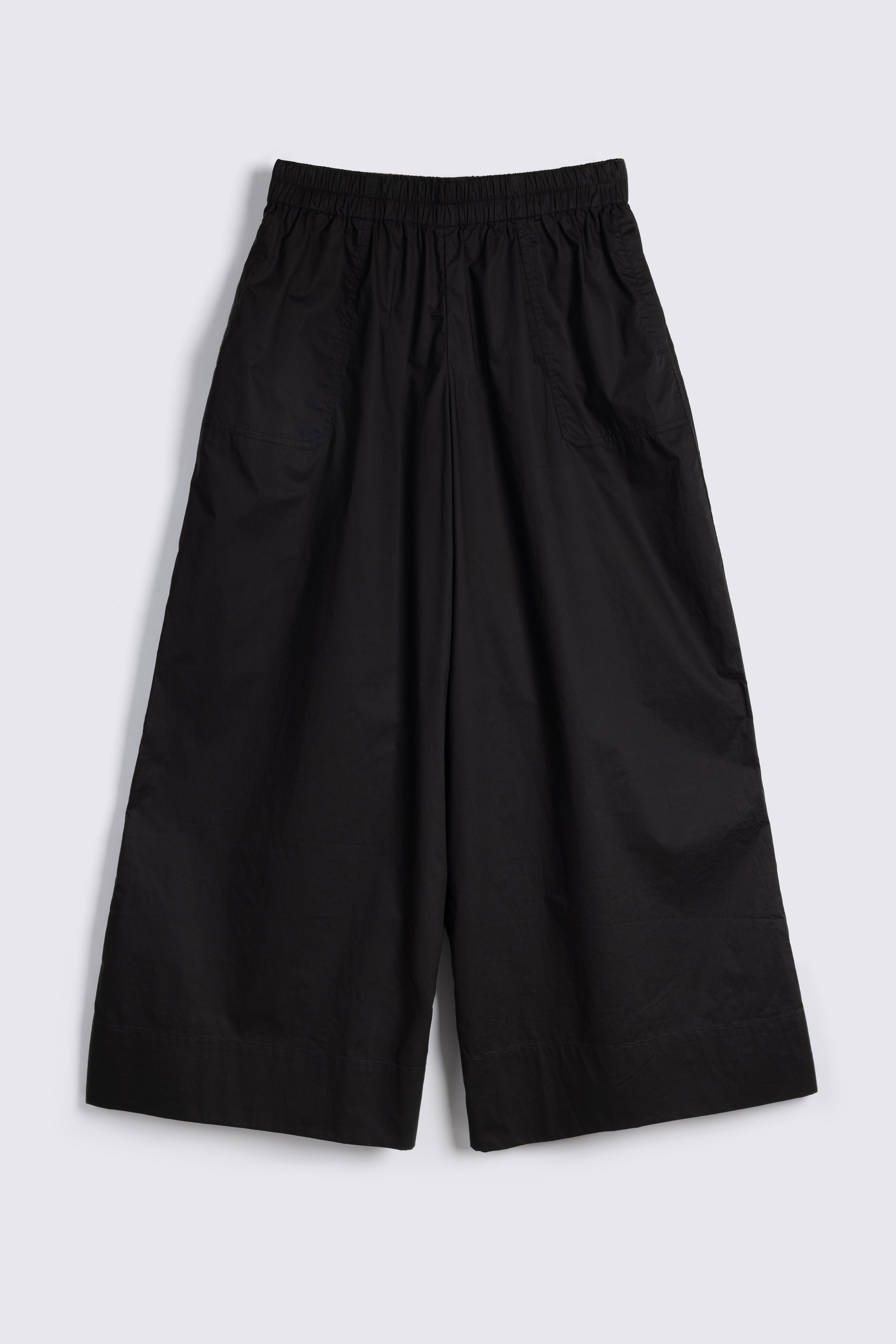 Summer Wide Leg Trouser - Black