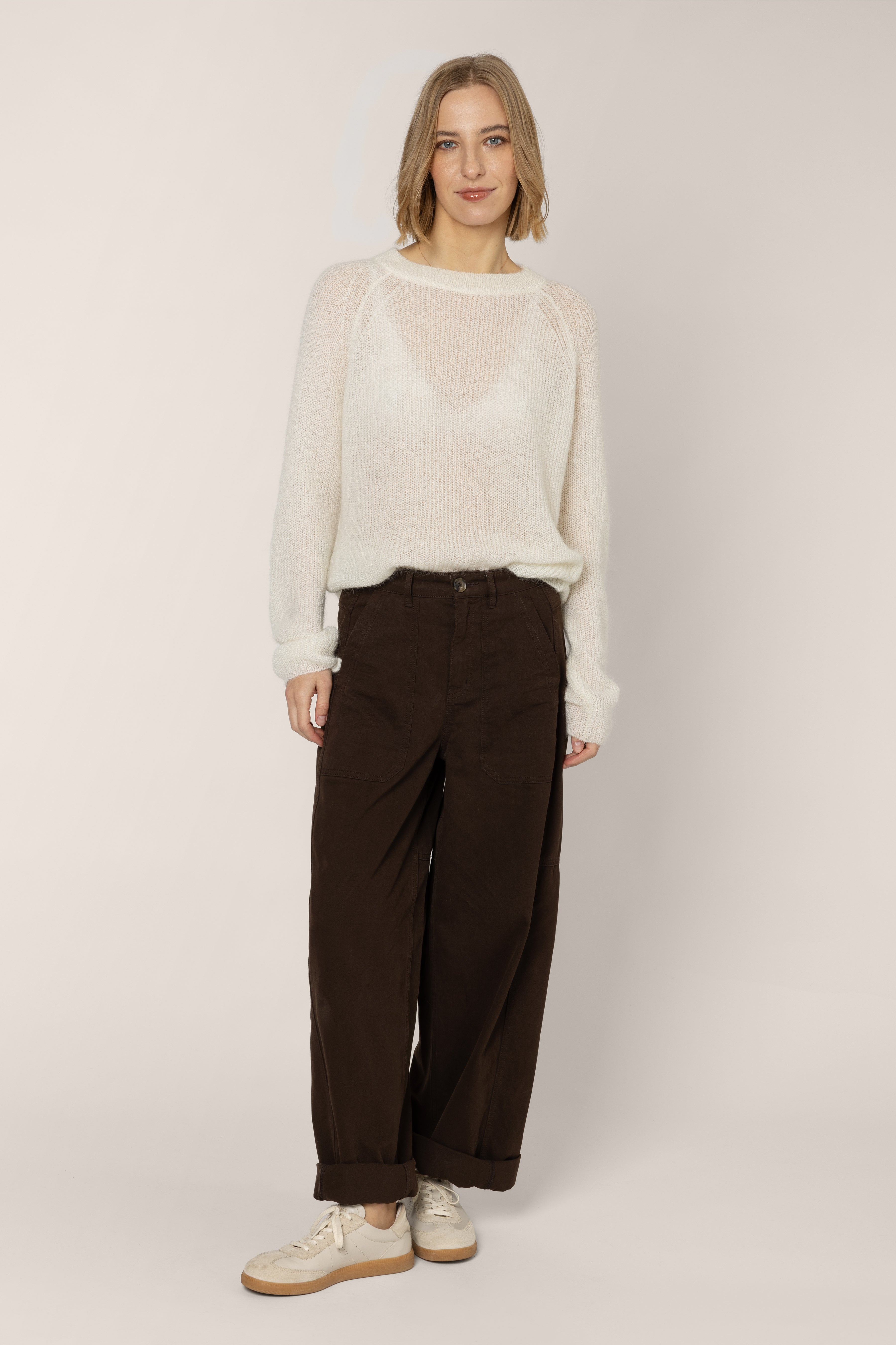 Felicity Loose Knit Jumper - Ivory