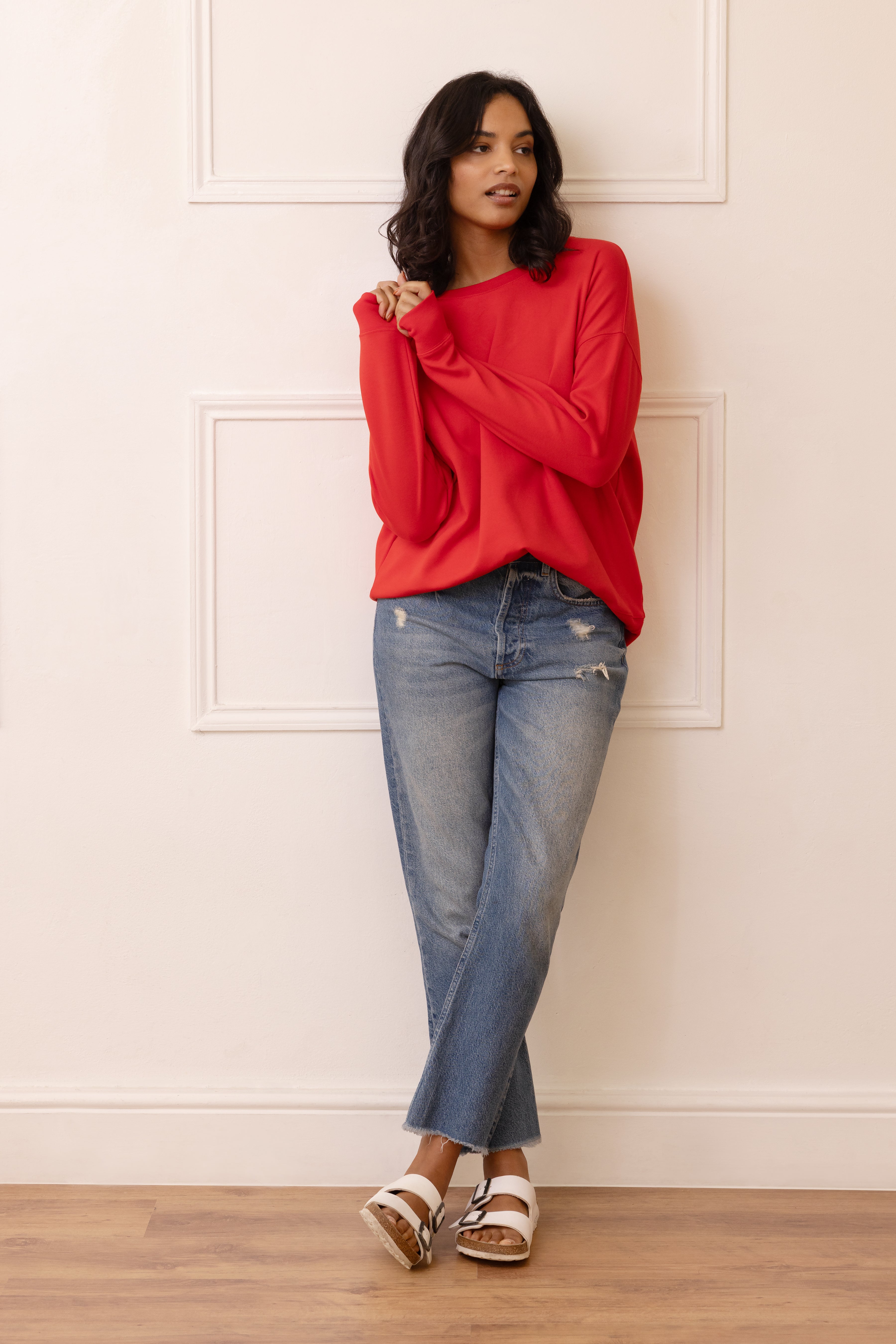 The Perfect Crew Neck Sweatshirt - Sunset - Eleven Loves