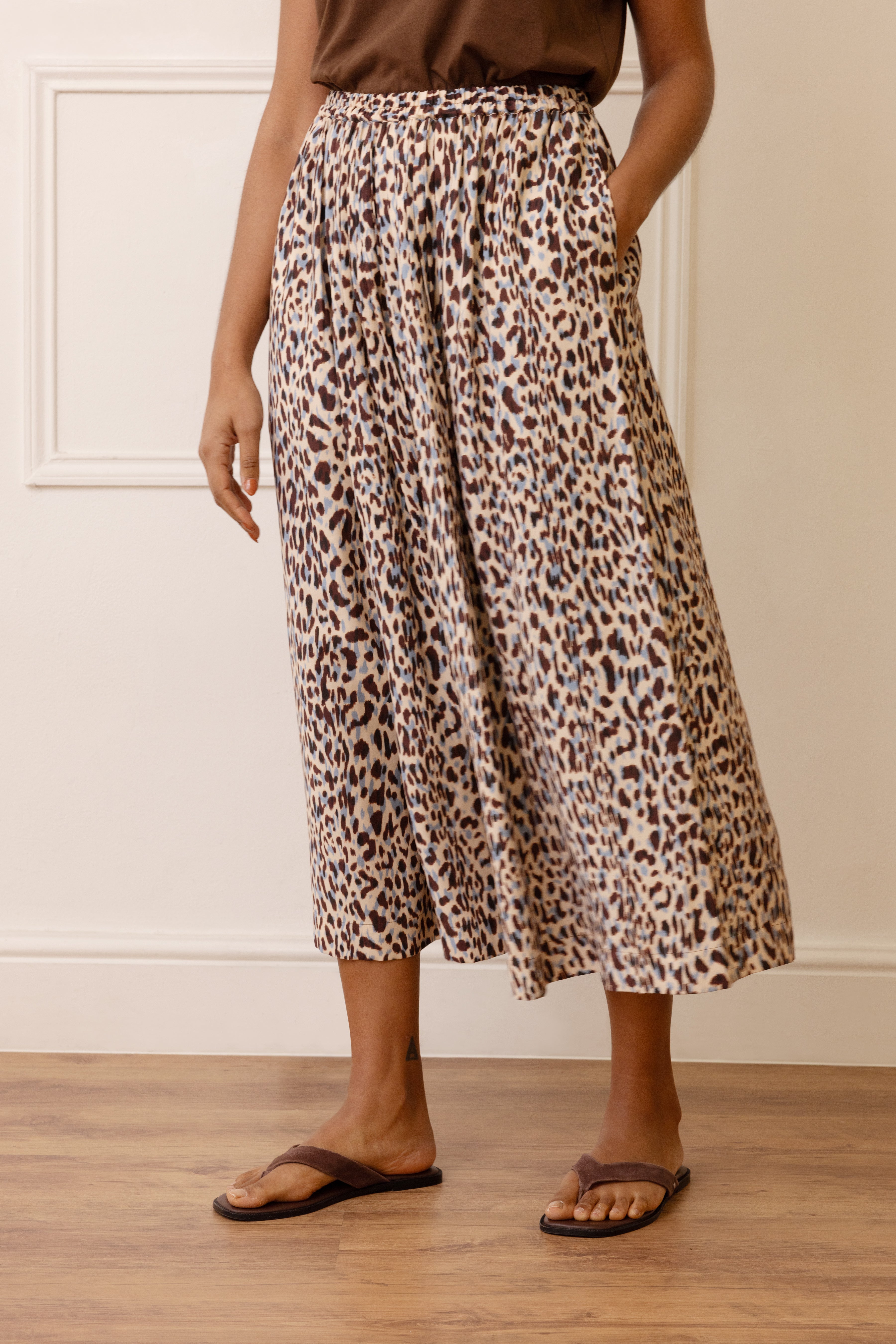 Saffy Leopard Skirt - Eleven Loves