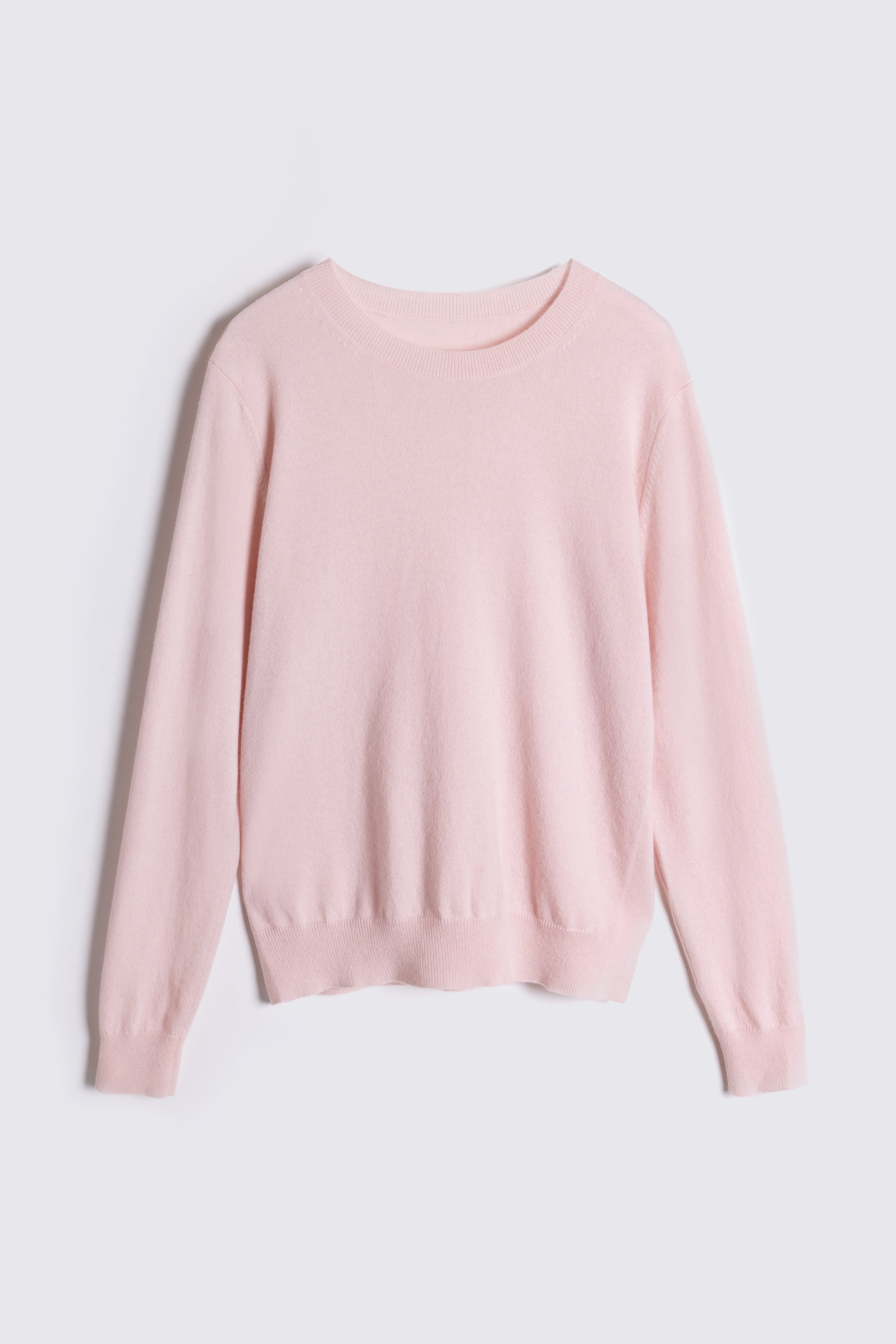 Alex Cashmere Blend Jumper - Blush - Eleven Loves