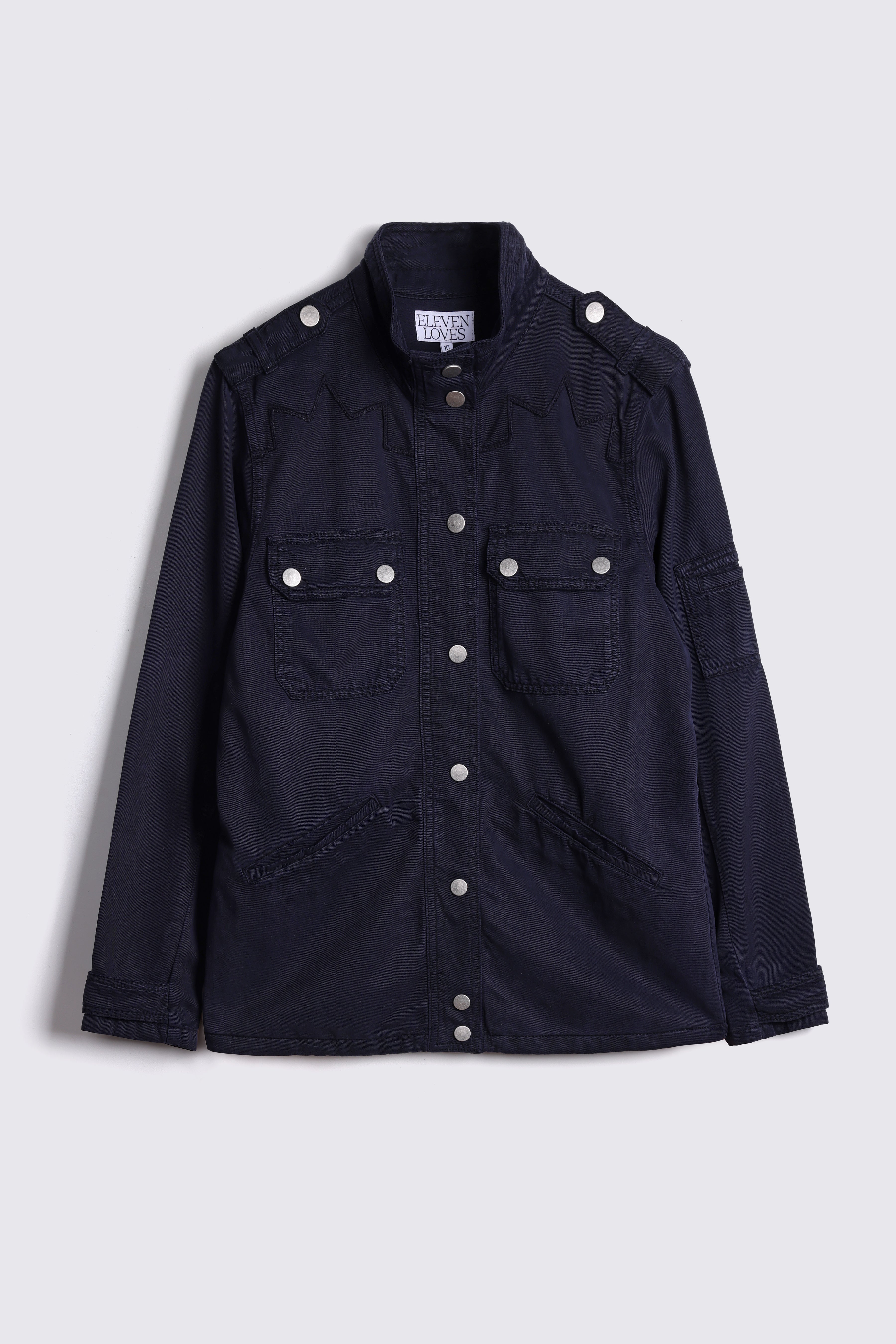 Tina Shacket - Navy - Eleven Loves
