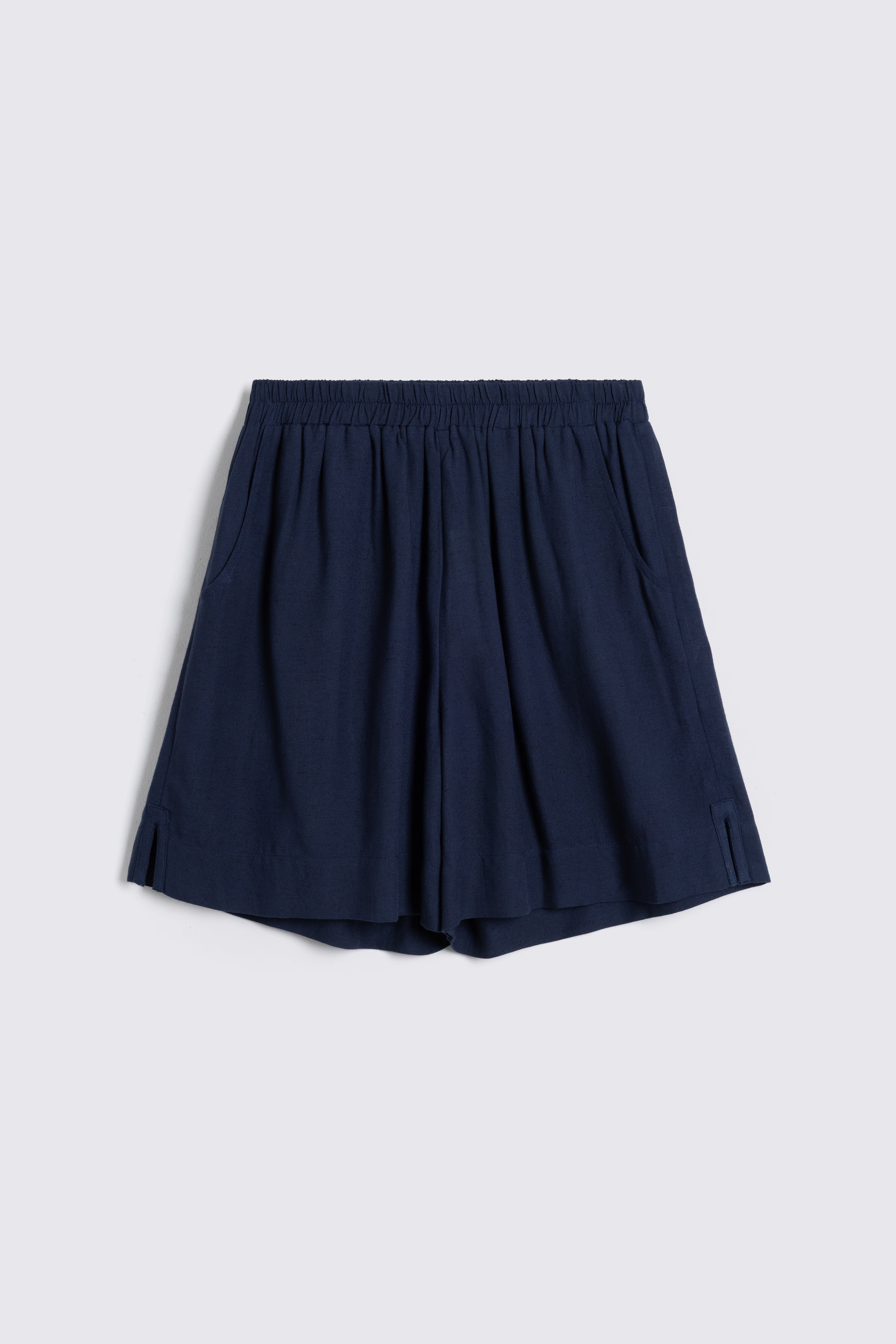 blue shorts on white background