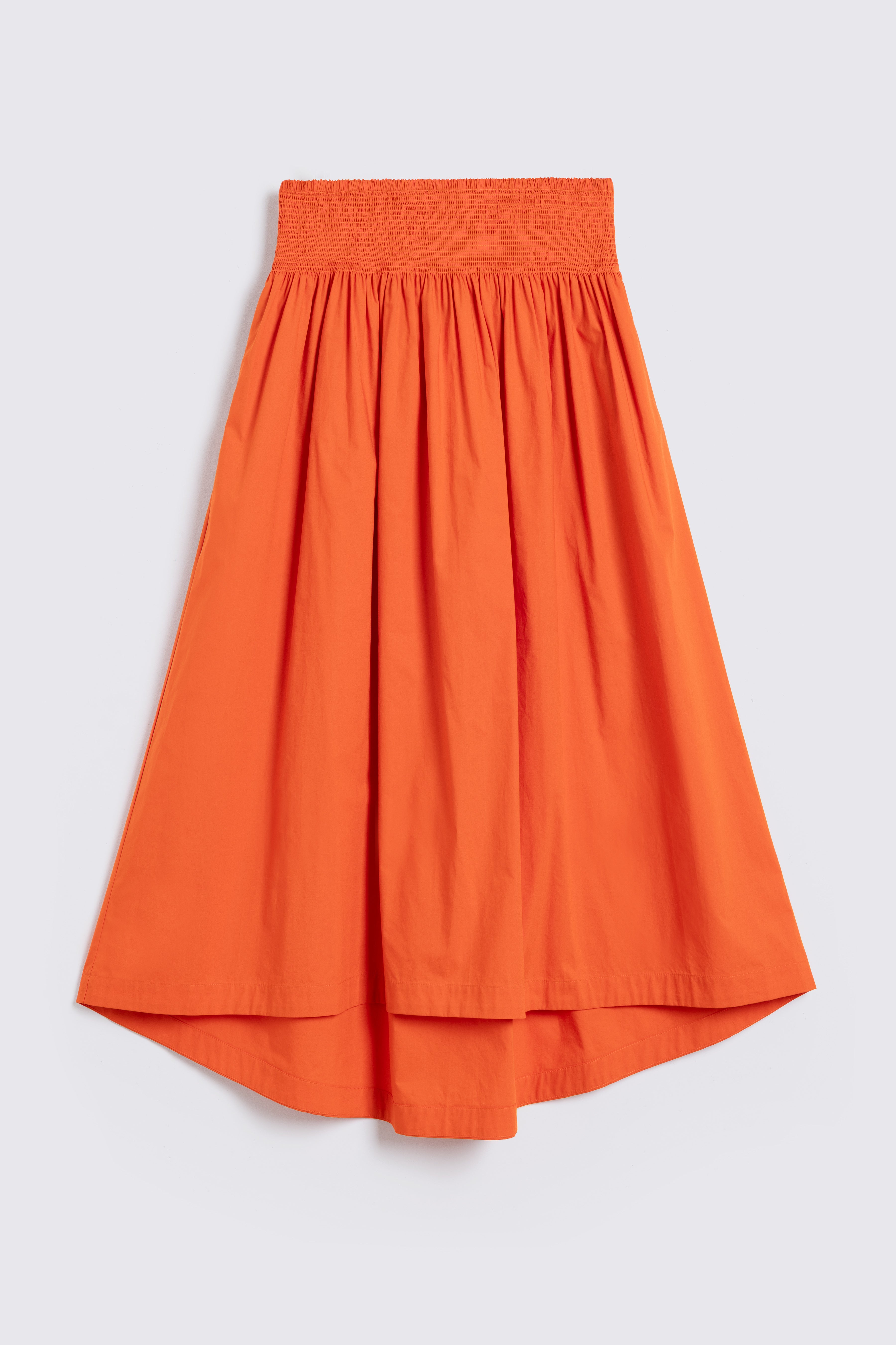 Drew Dip Hem Skirt - Sunset