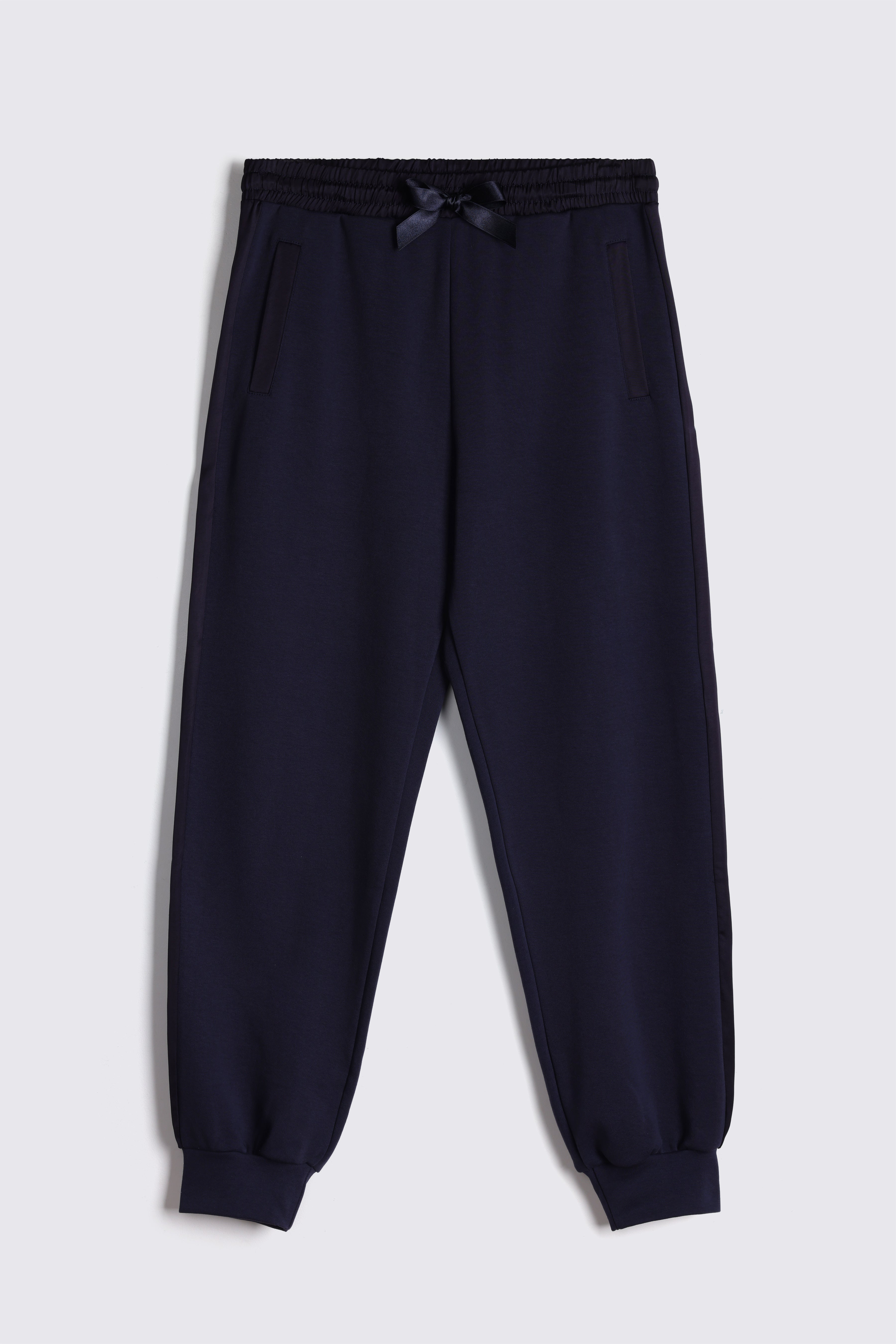Perfect Side Stripe Joggers - Navy