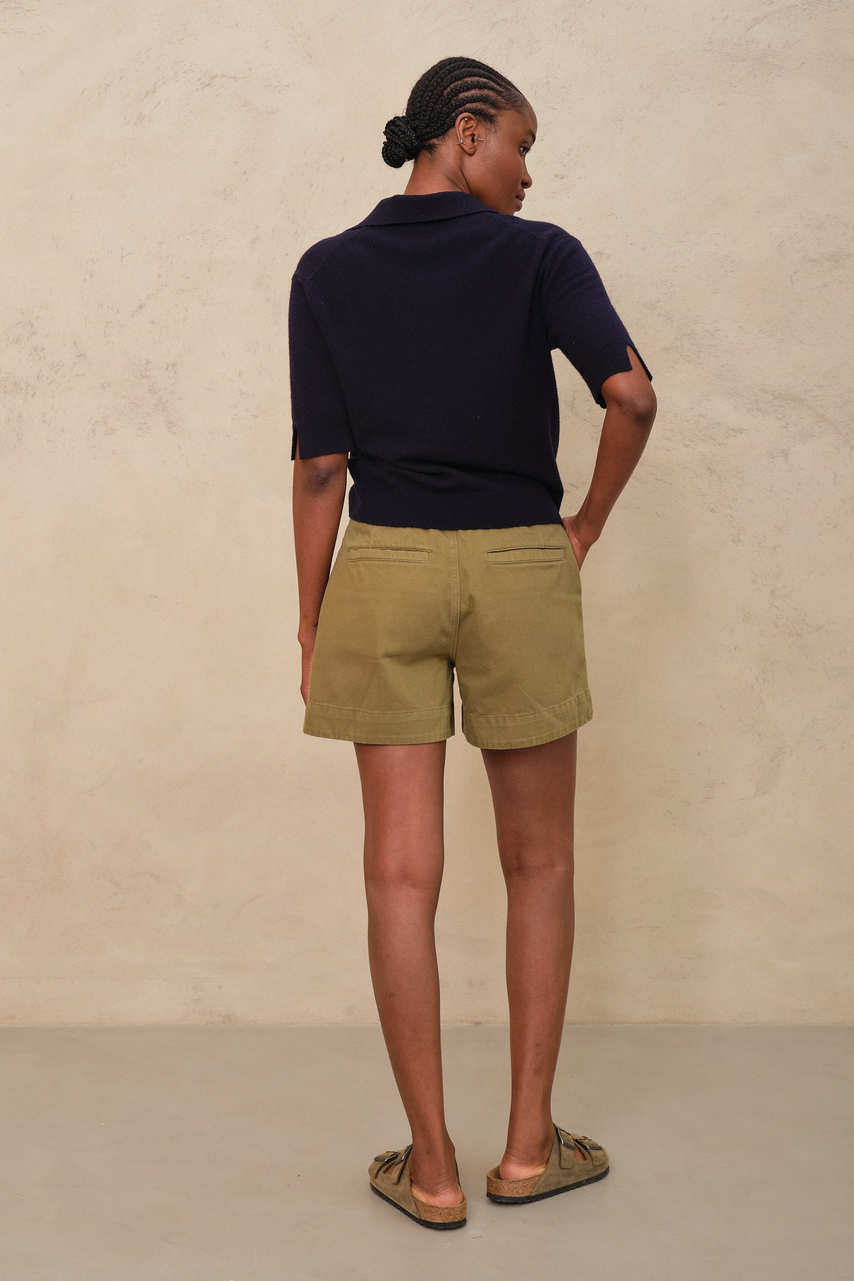 Irma Utility Shorts - Khaki