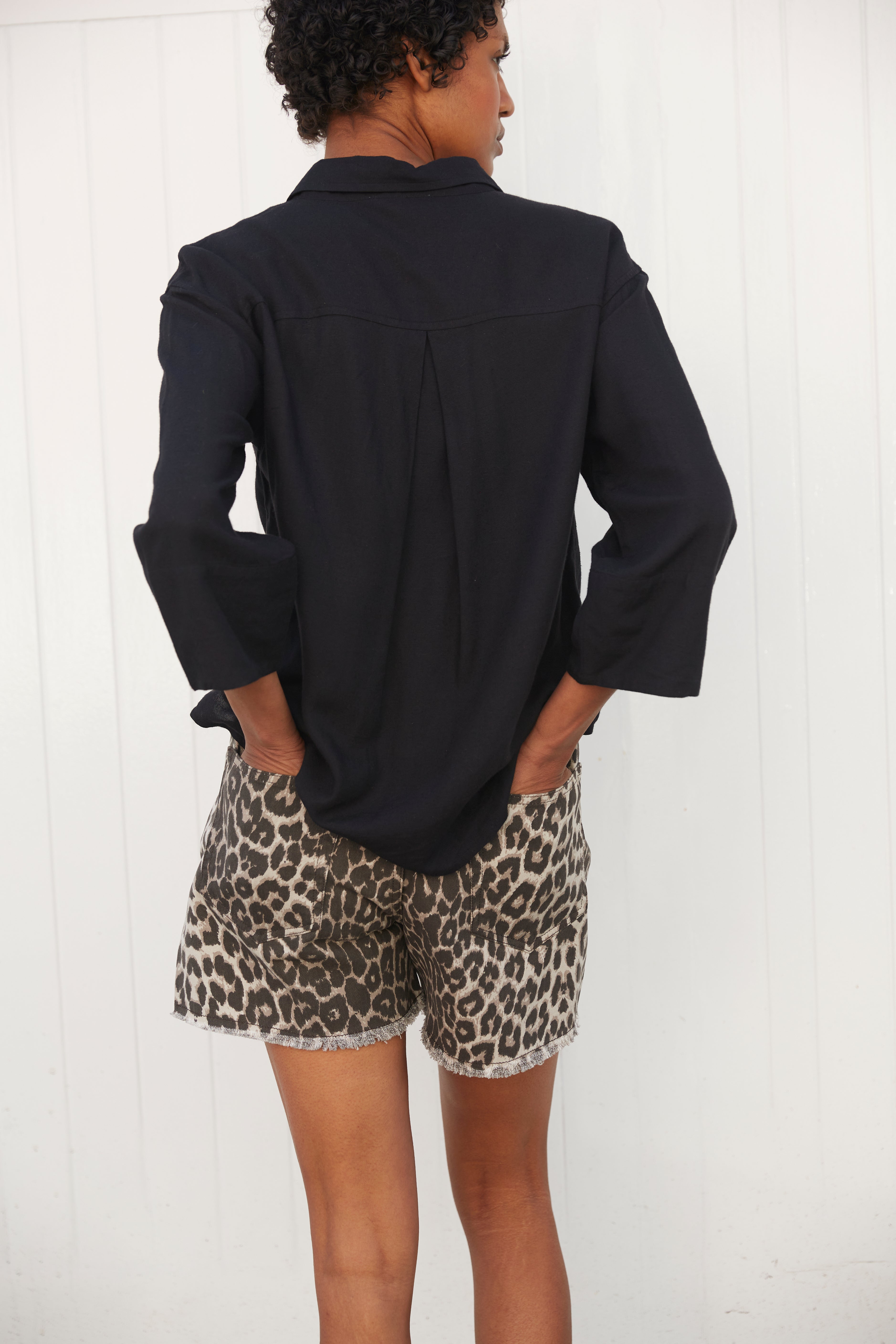 Alice Leopard Print Shorts