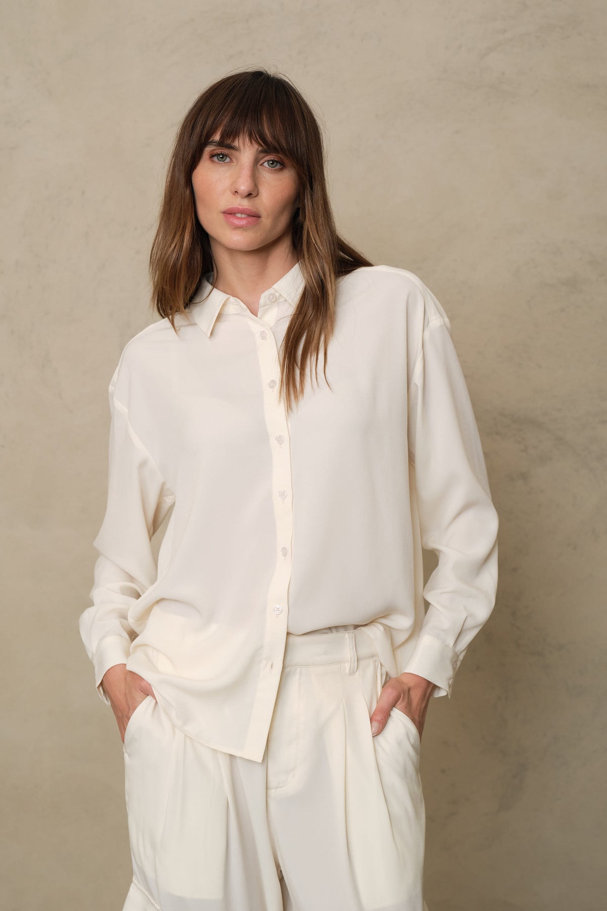 Margot shirt in ivory