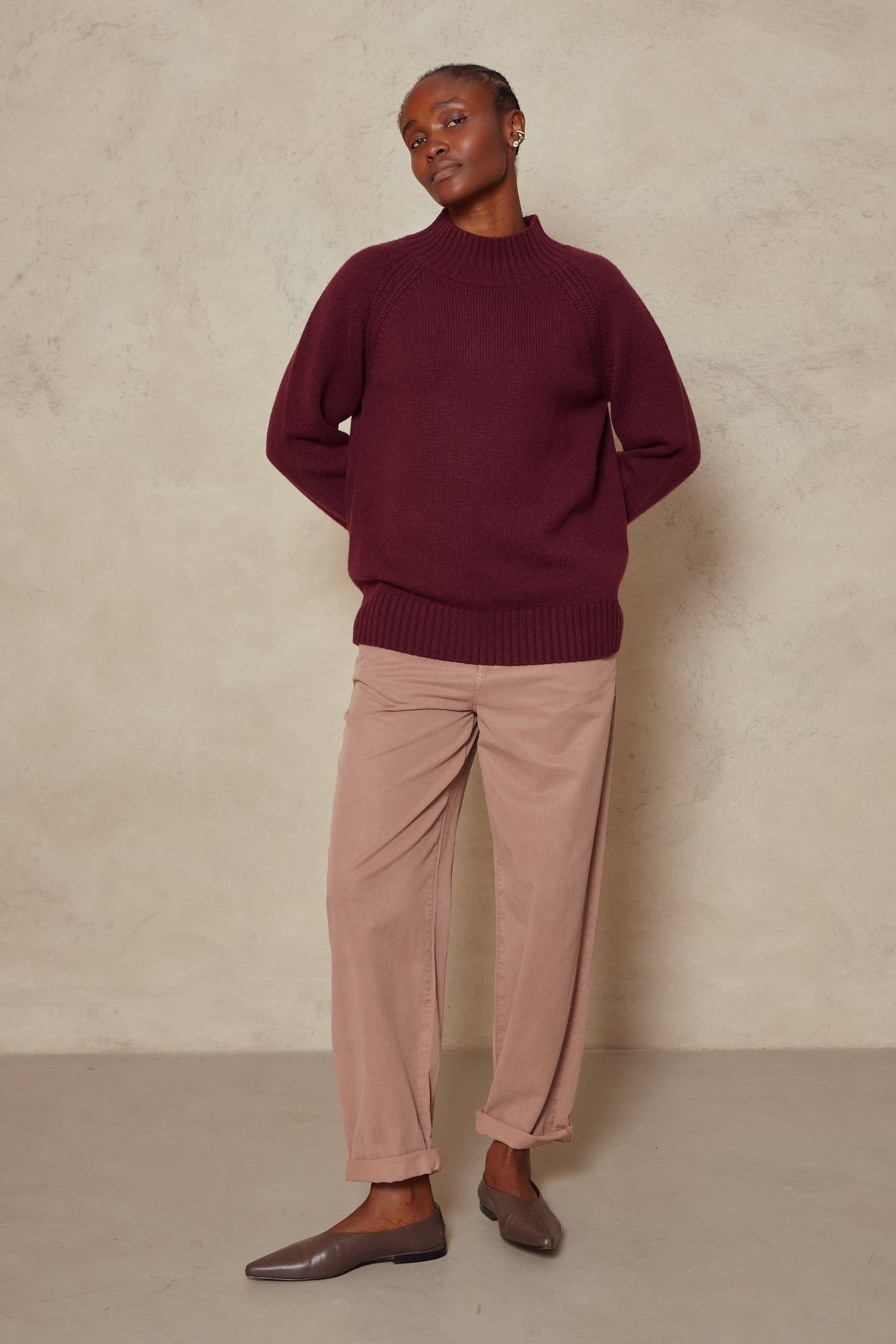 Kate Cargo Trouser - Mole