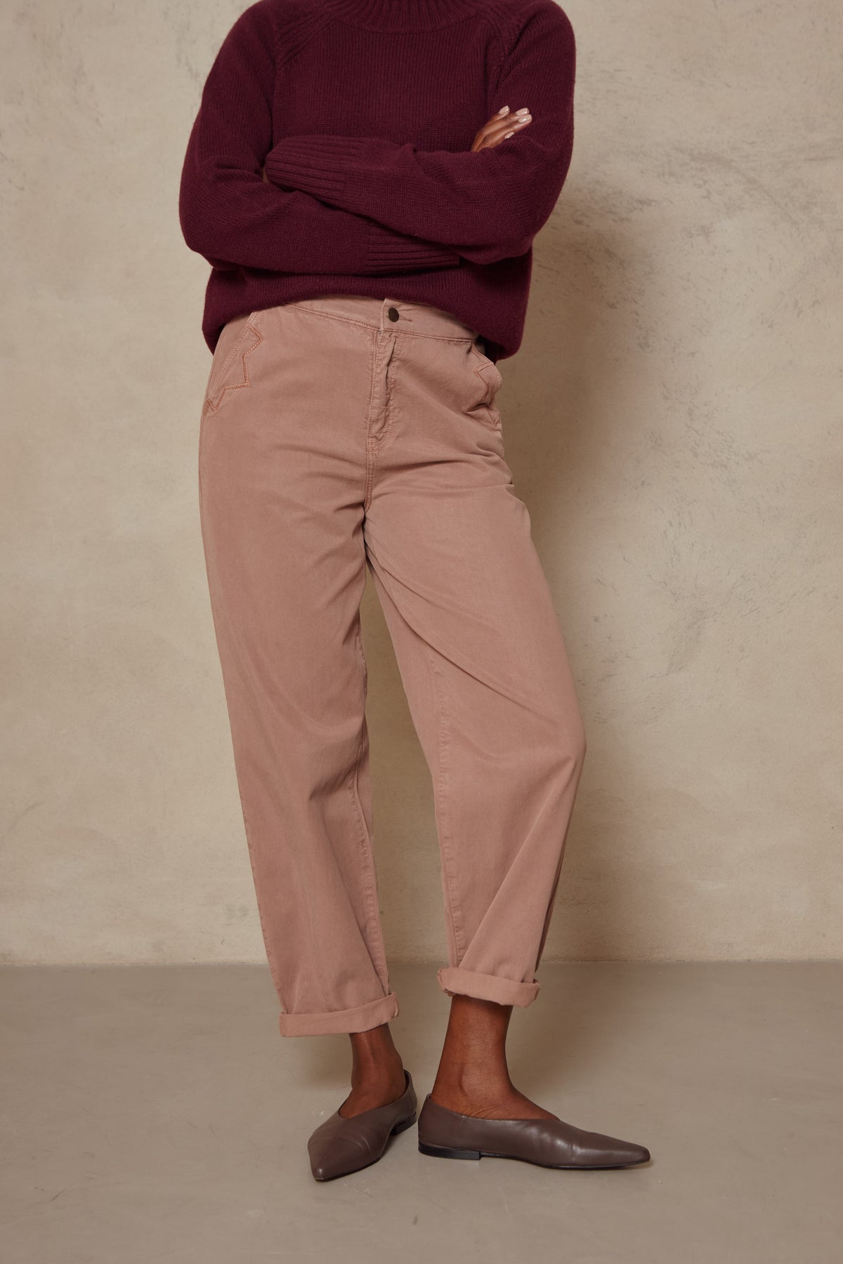 Kate Cargo Trouser - Mole