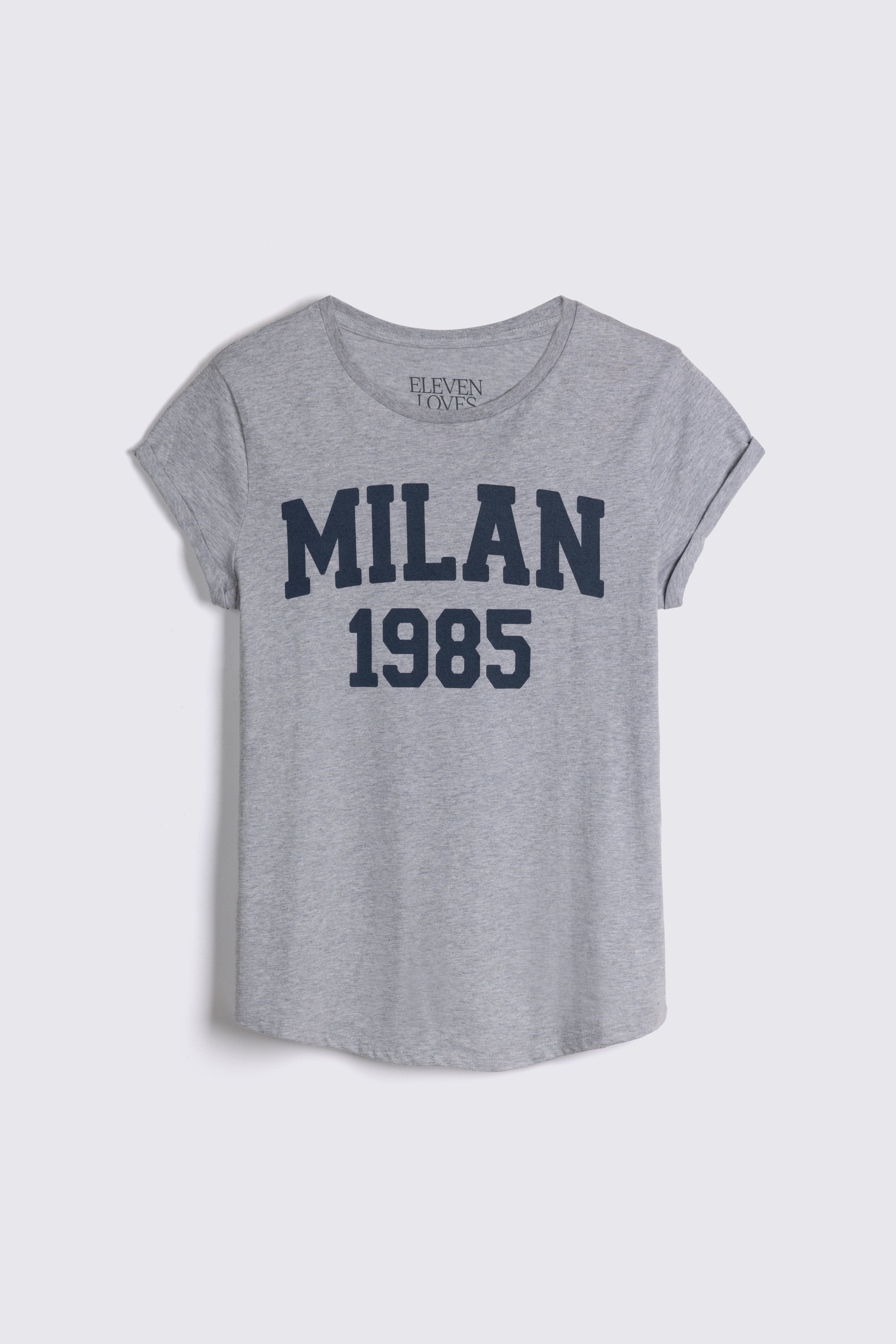 Milan Neat-Fit T-Shirt - Grey Marl