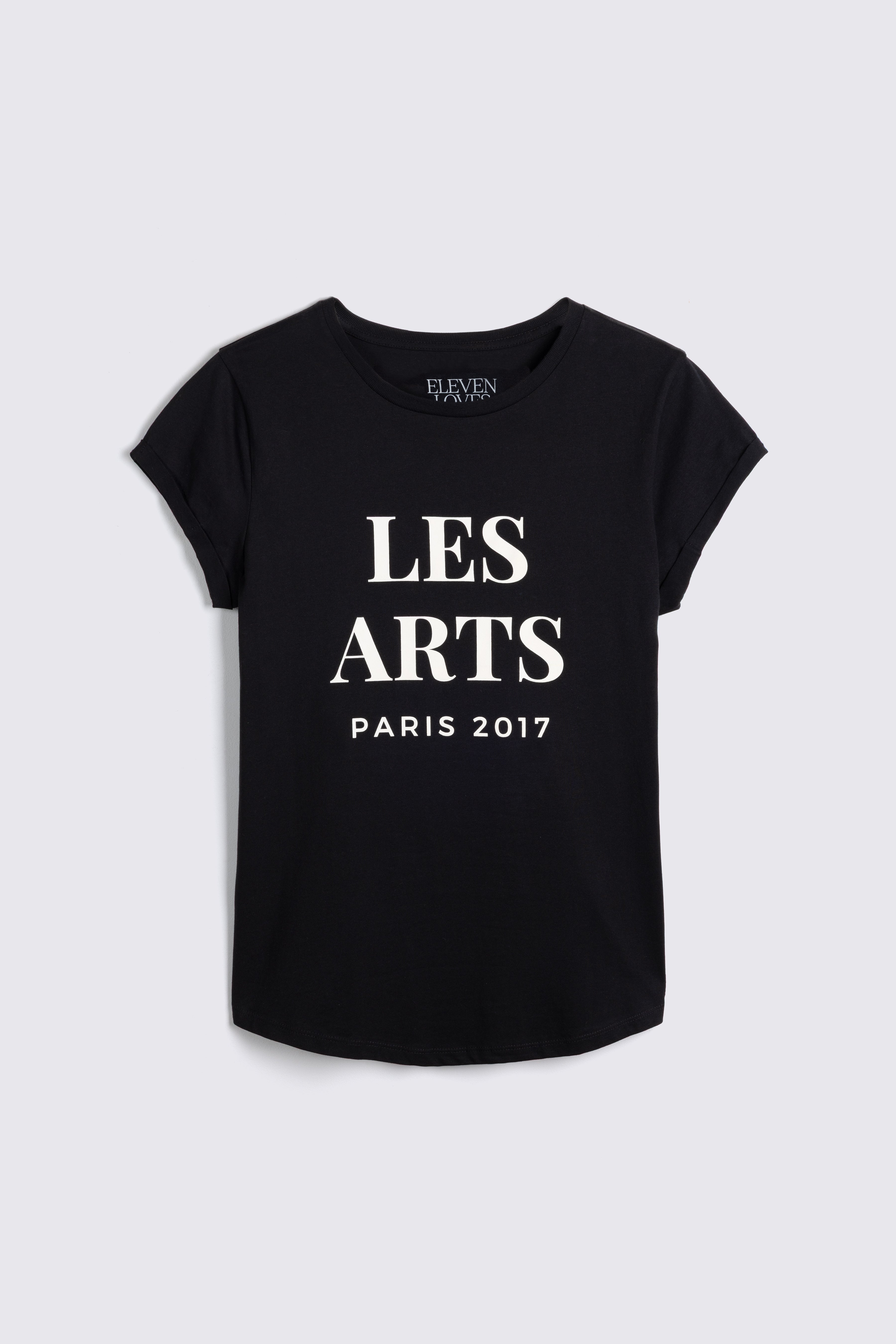 Les Arts Neat Fit T-Shirt - Black