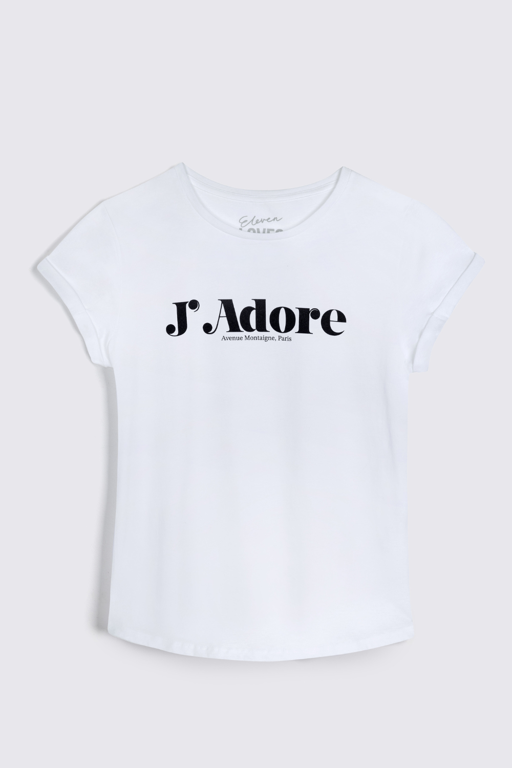 J'ADORE t-shirt french chic t-shirts for women eleven loves J'ADORE t-shirt french chic t-shirts for women eleven loves ellen loves 11loves womens t-shirt white and black slogan