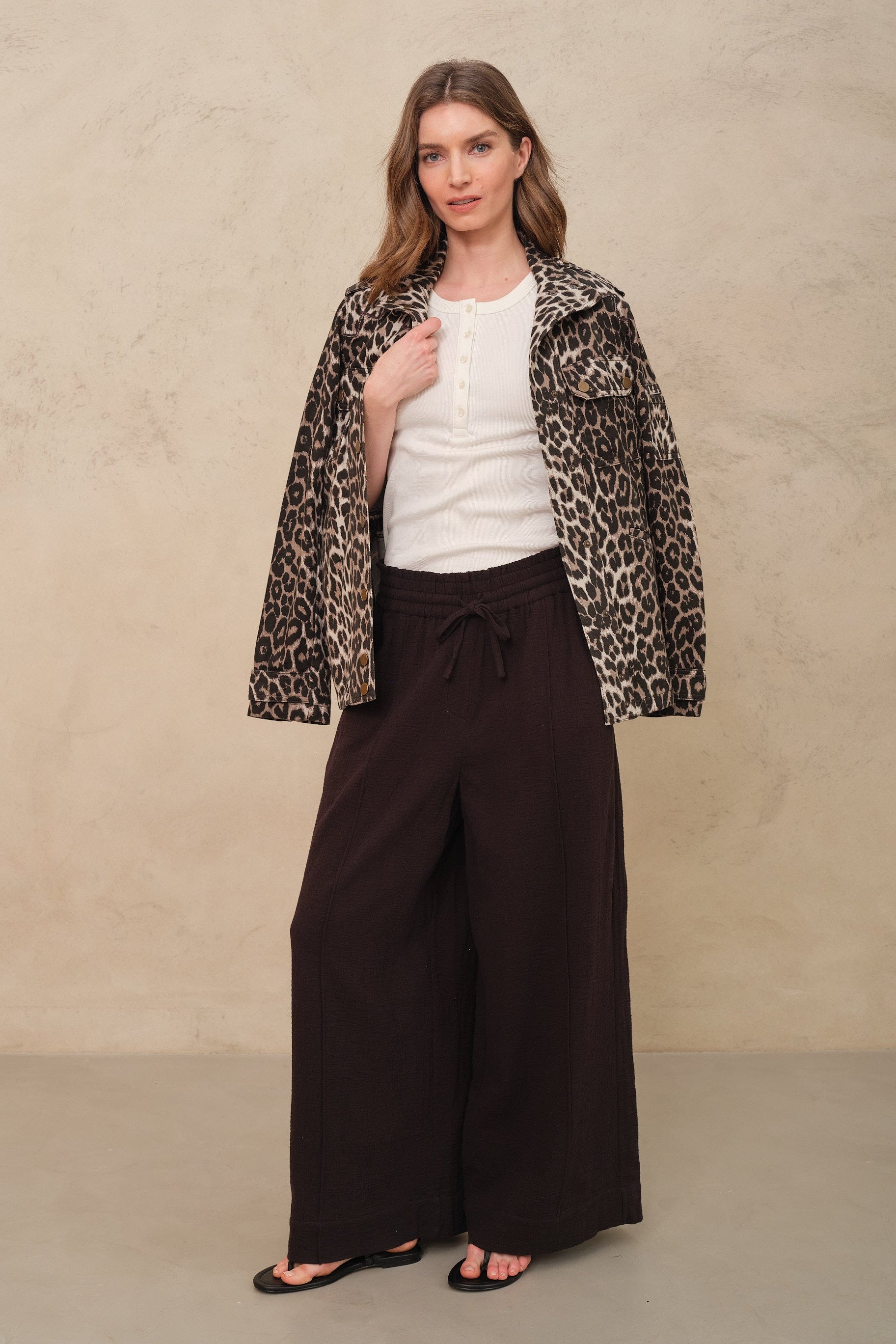Tina Leopard Shacket