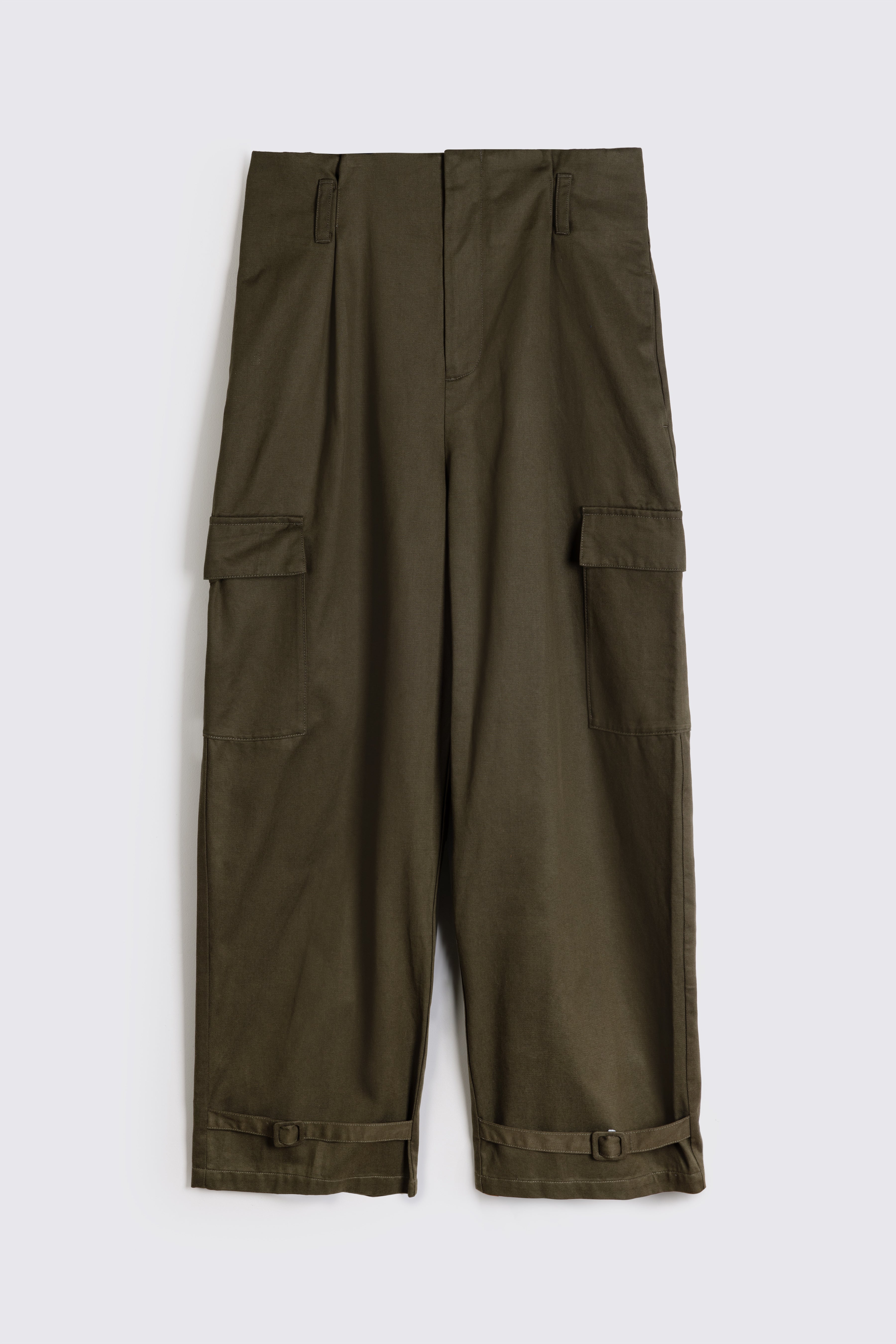 CHARLOTTE CARGO TROSUERS OLIVE CARGO TROUSER BIG PICKET TROUSER WOMENS TROSER OLIVE SUSTAINABLE ELEVEN LOVES ELLEN LOVES 11LOVES