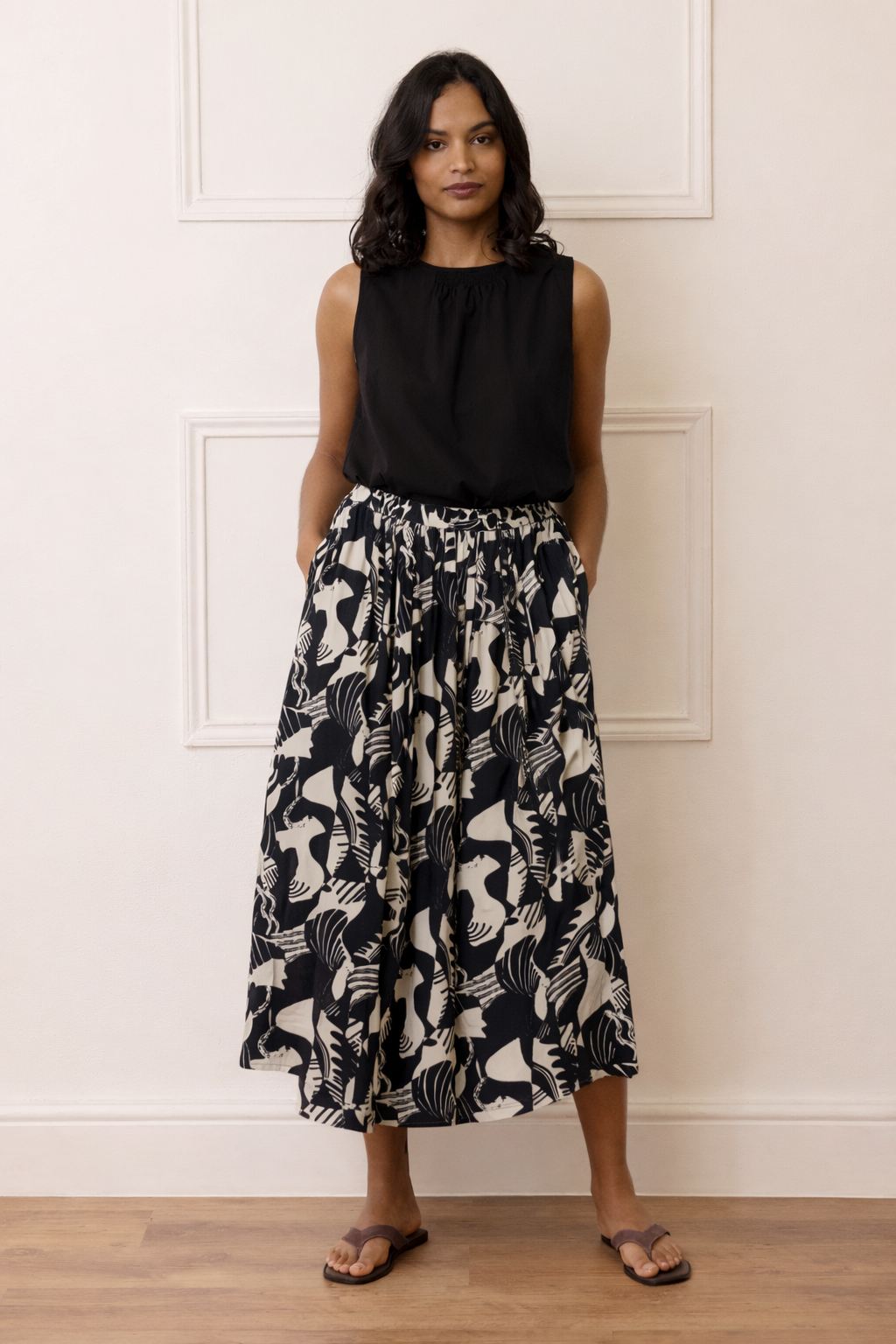 Saffy Mono Skirt - Eleven Loves