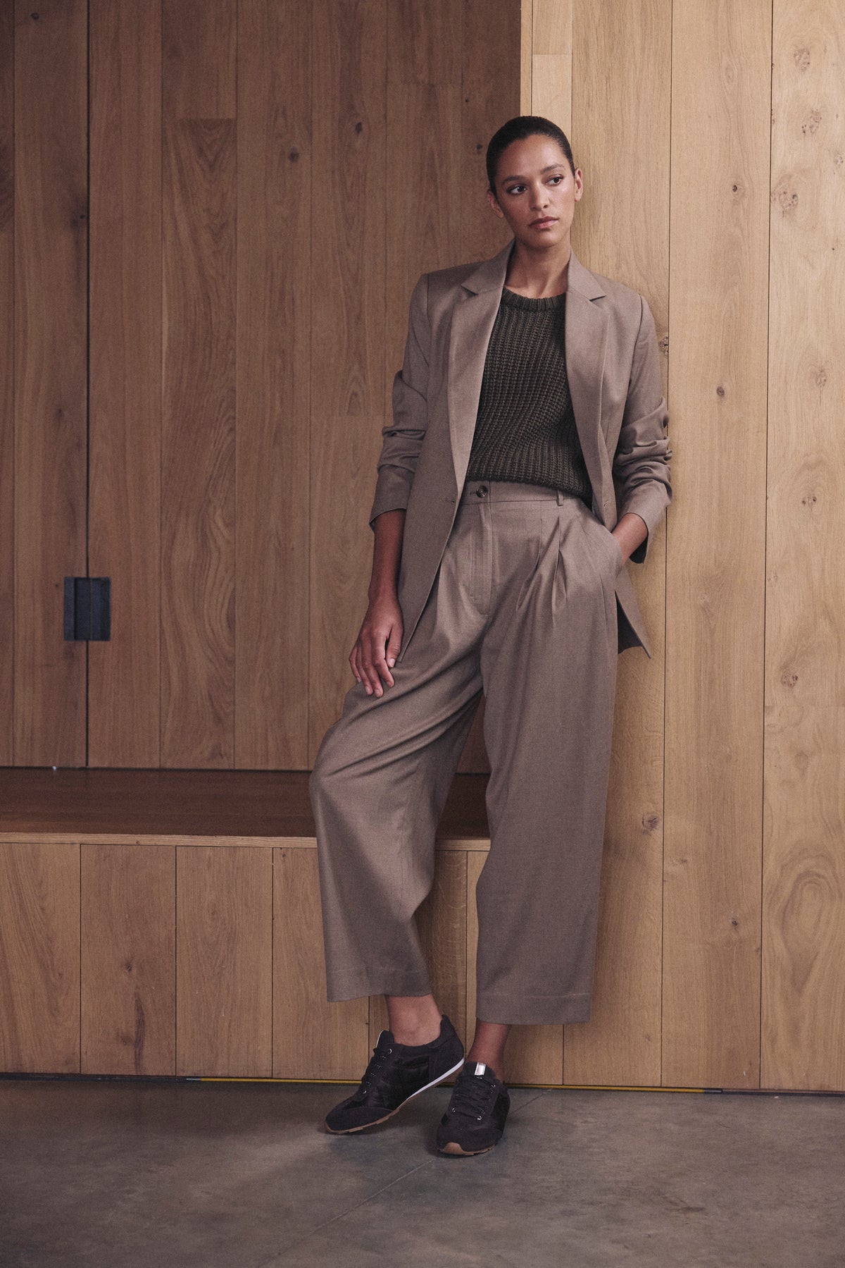 Josephine Blazer - Taupe