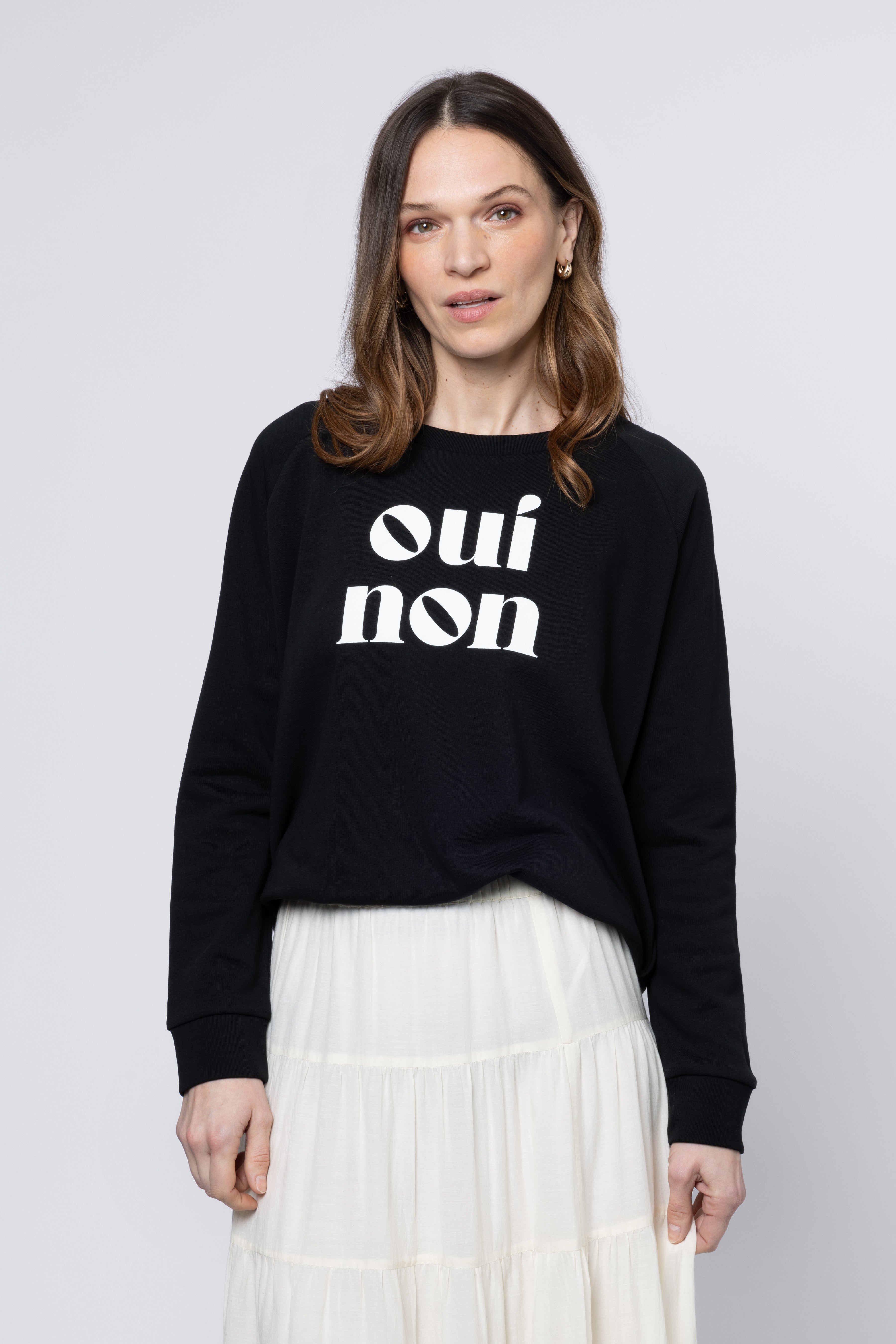 Oui Non Sweatshirt - Black