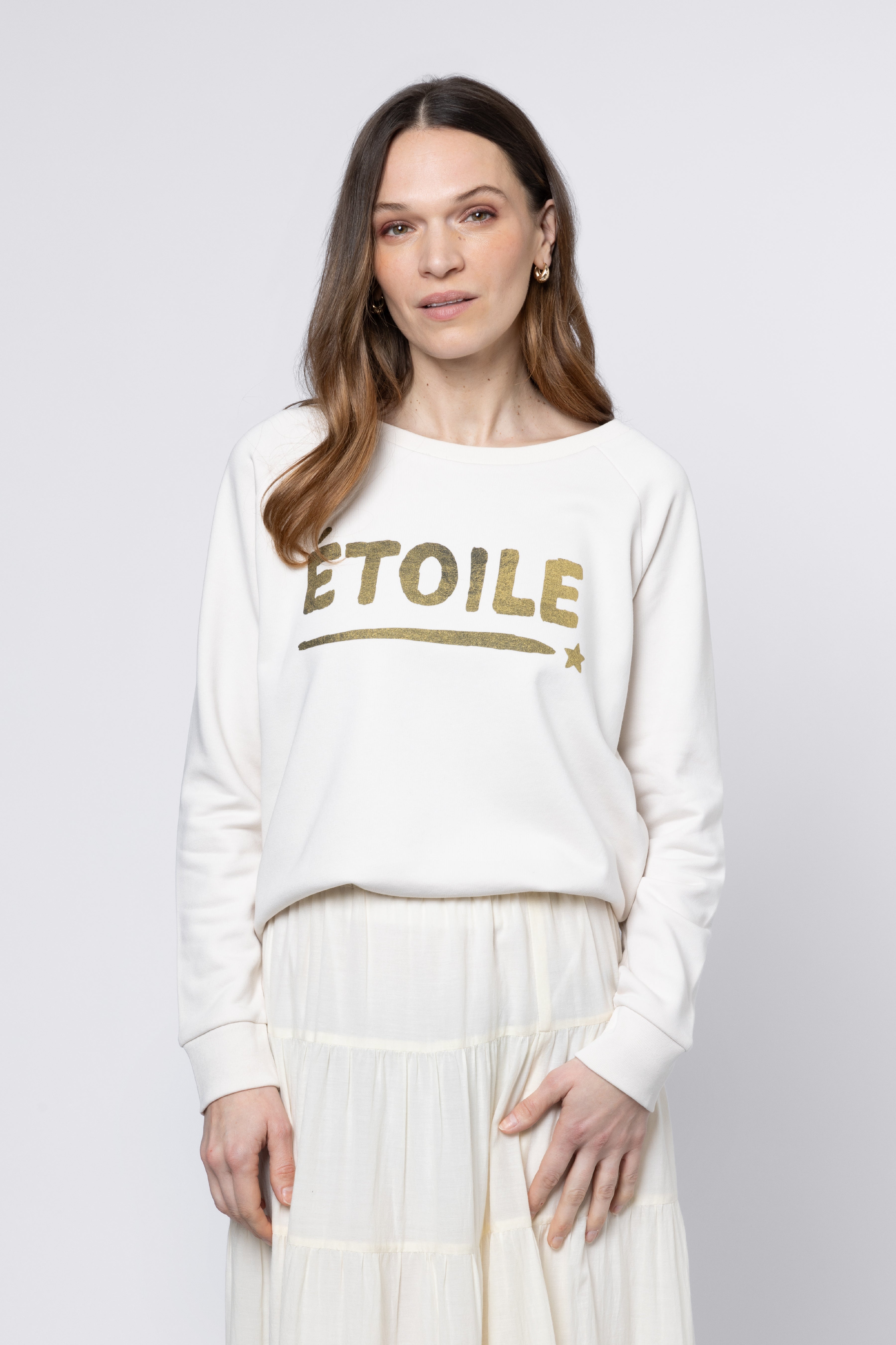 Étoile Sweatshirt - Vintage White/Gold