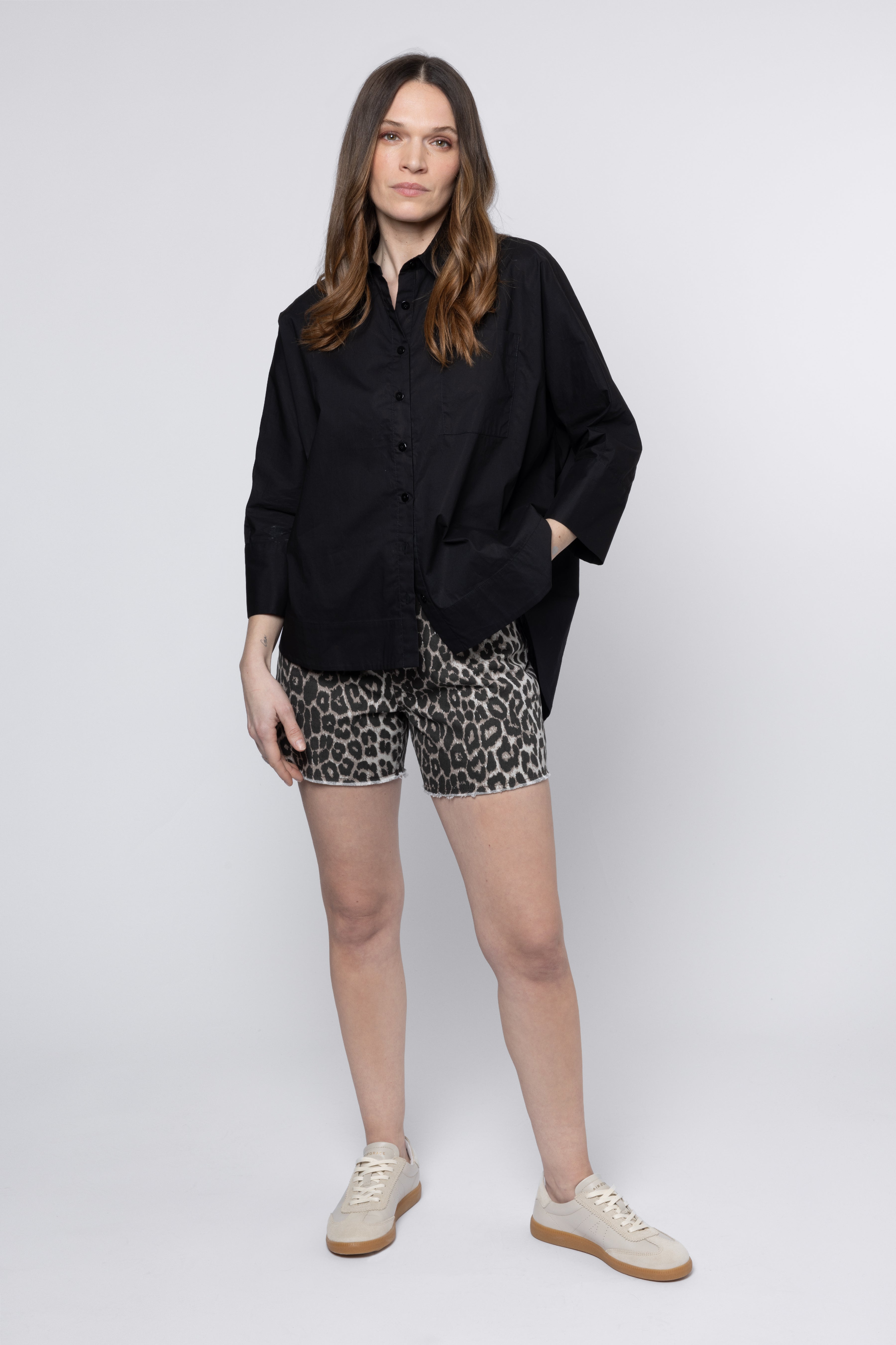 Alice Leopard Print Shorts