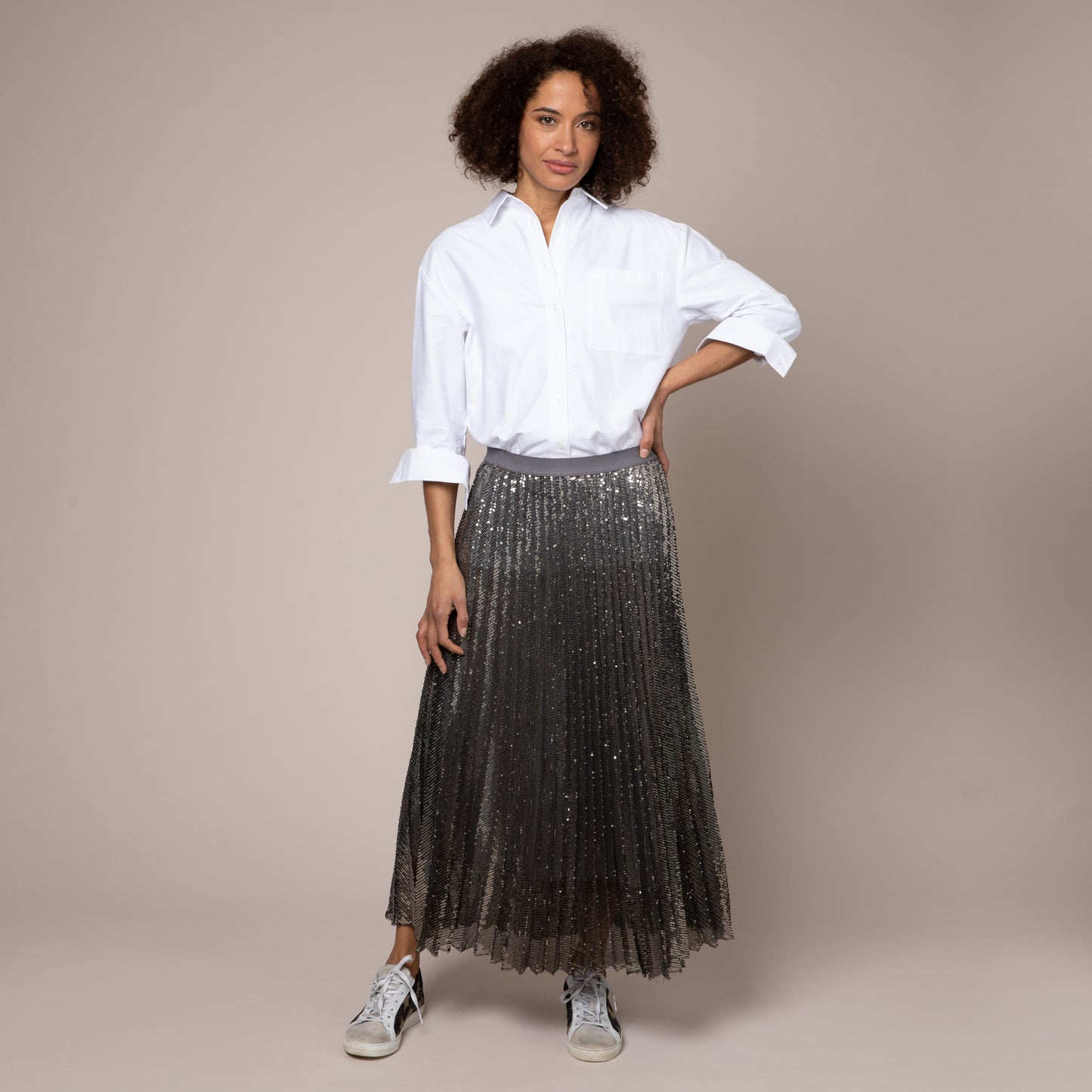 eleven loves elevenloves 11loves ellenloves sequin skirt ella skirt midi skirt sustainable fashion