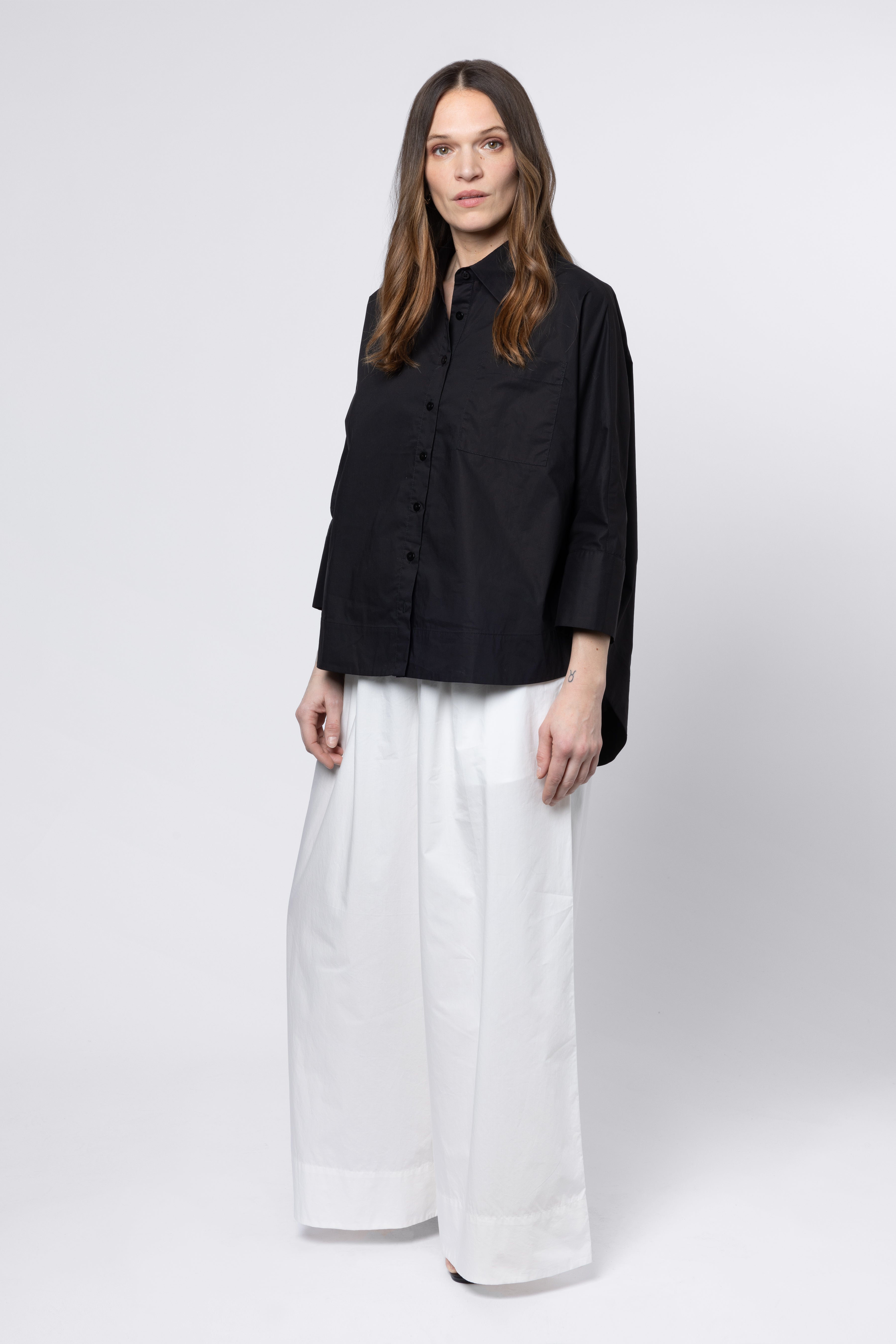 Summer Wide Leg Trouser - White