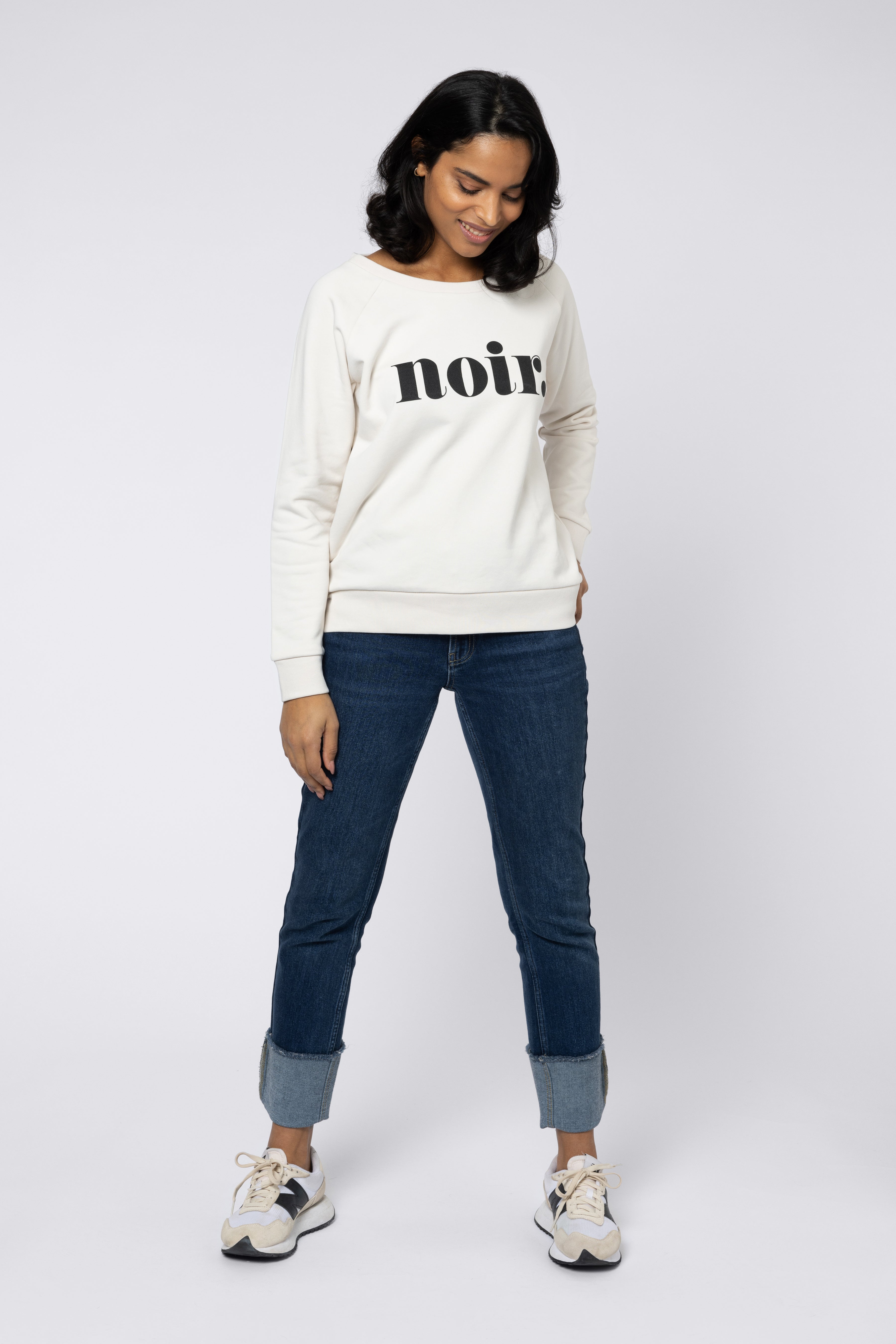 vNoir sweatshirt organic cotton Eleven Loves Love Sweat and Tees