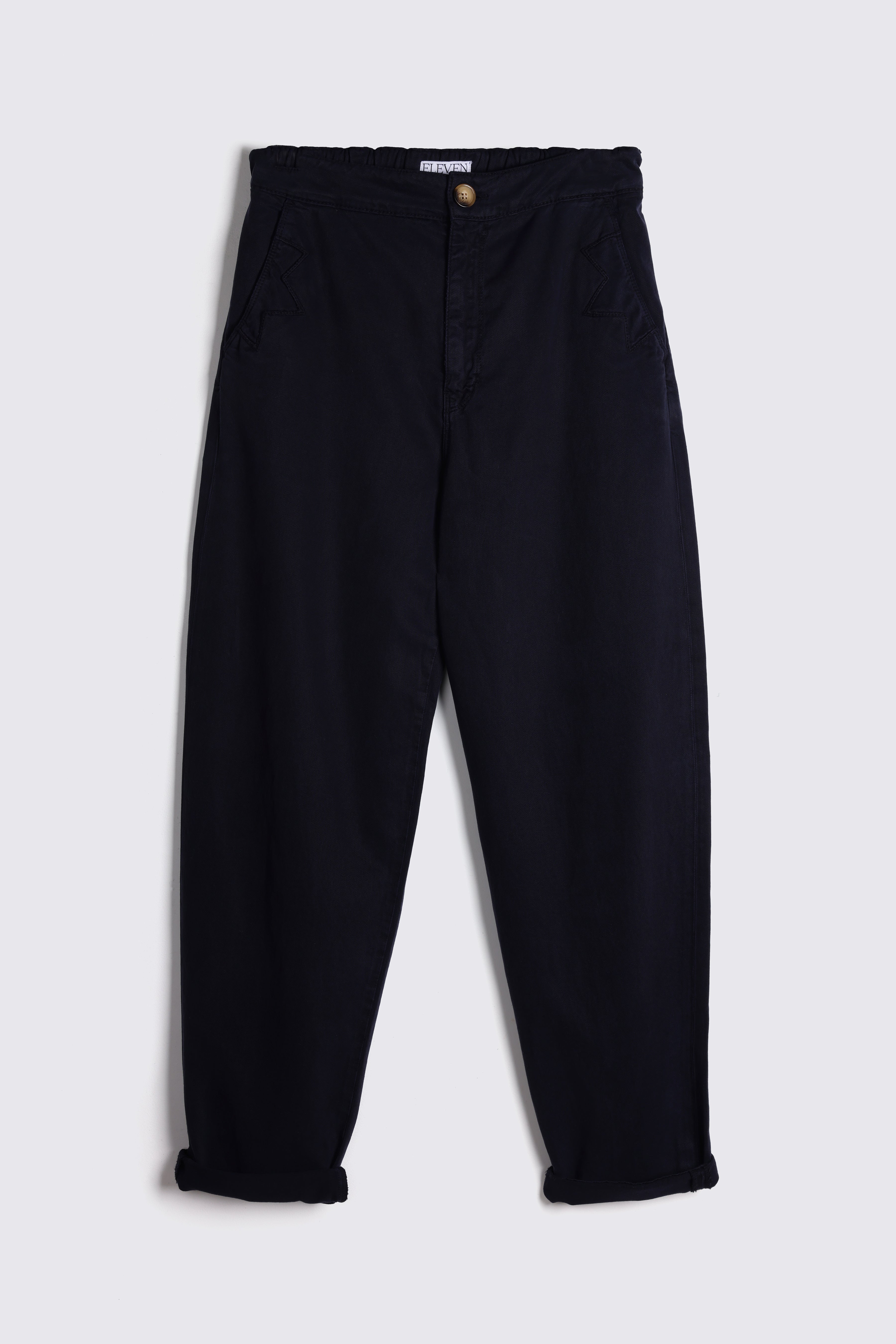 Kate Cargo Trouser - Navy - Eleven Loves
