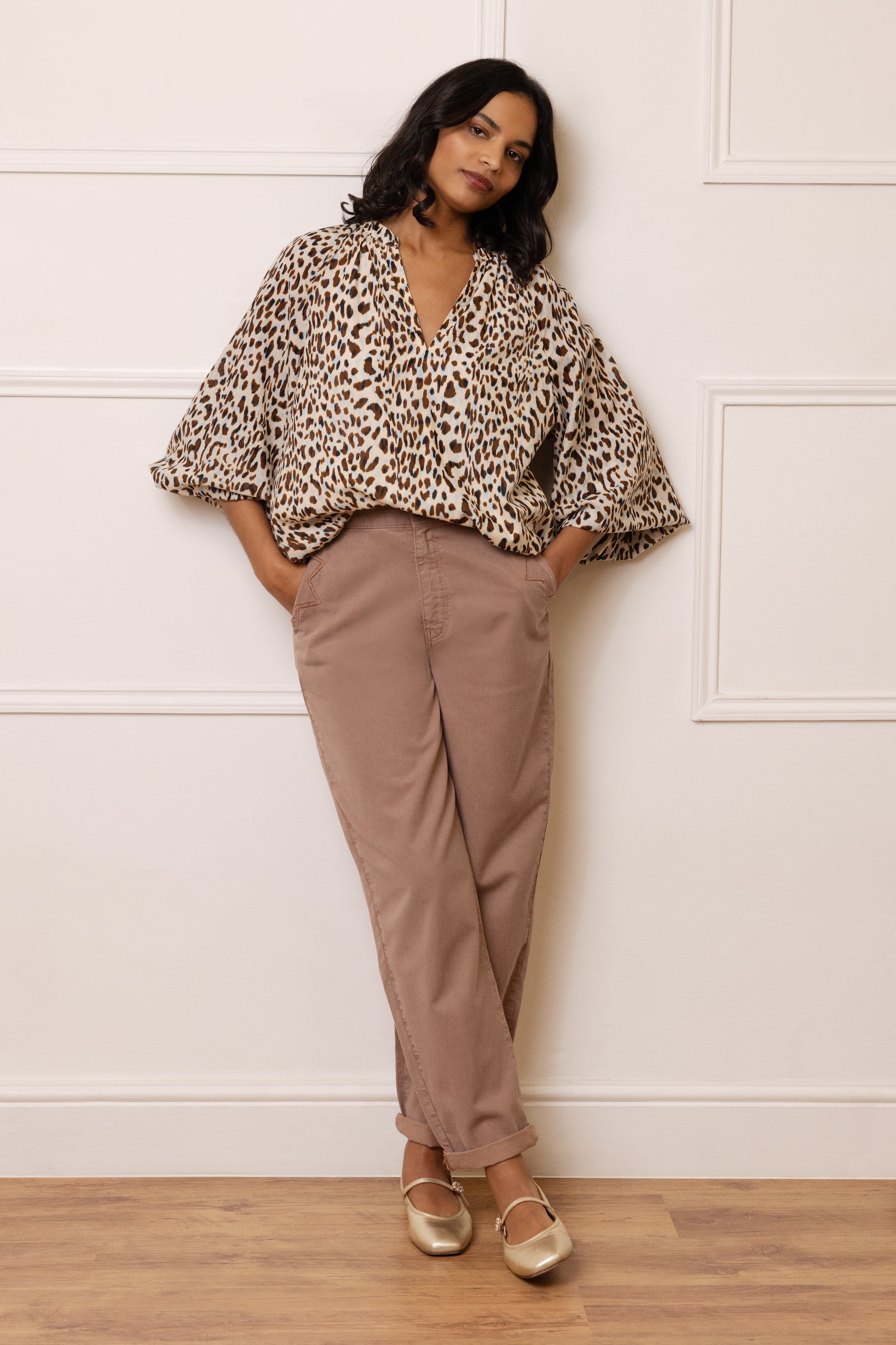 Kate Cargo Trouser - Mole