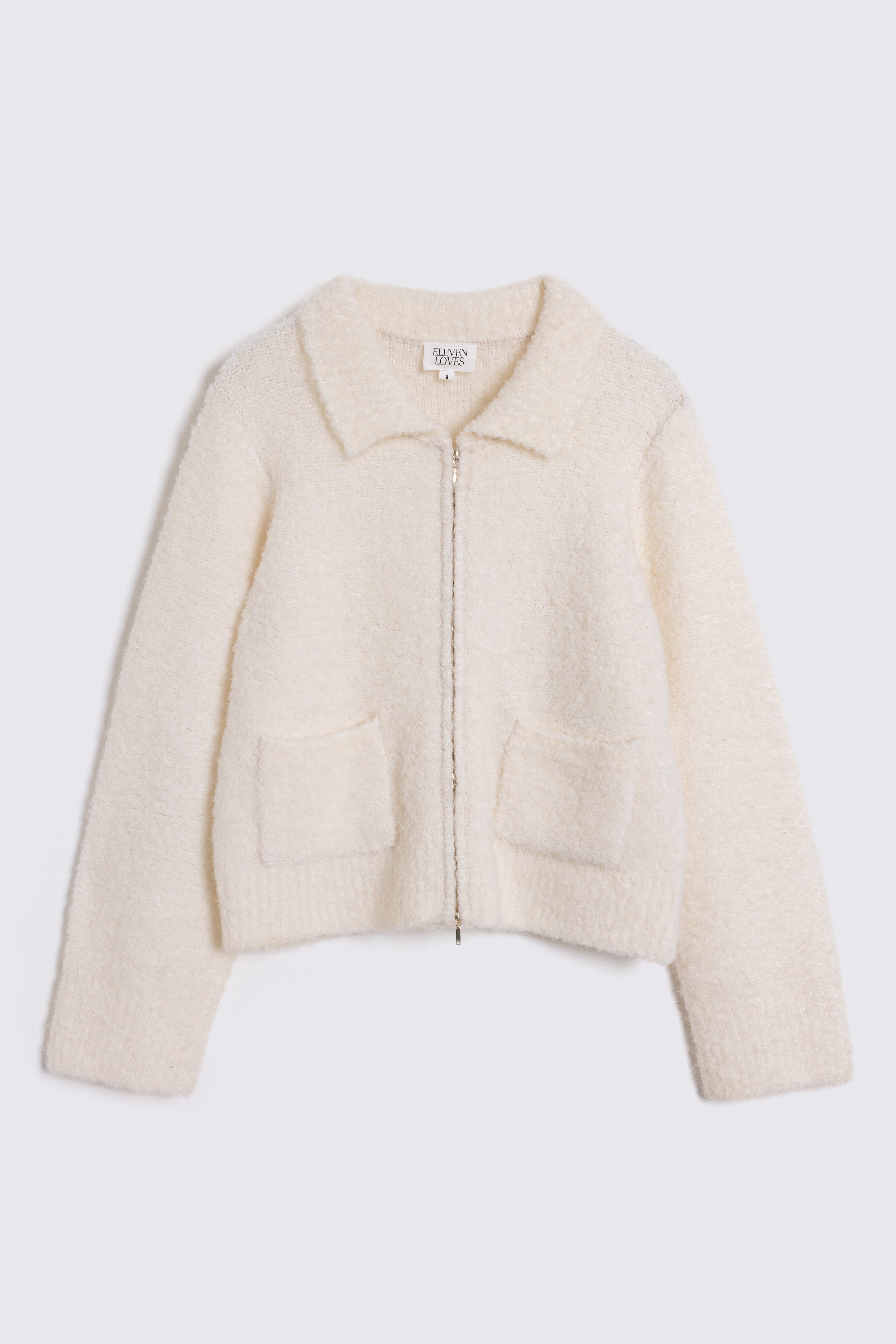 Martha Boucle Bomber - Ivory