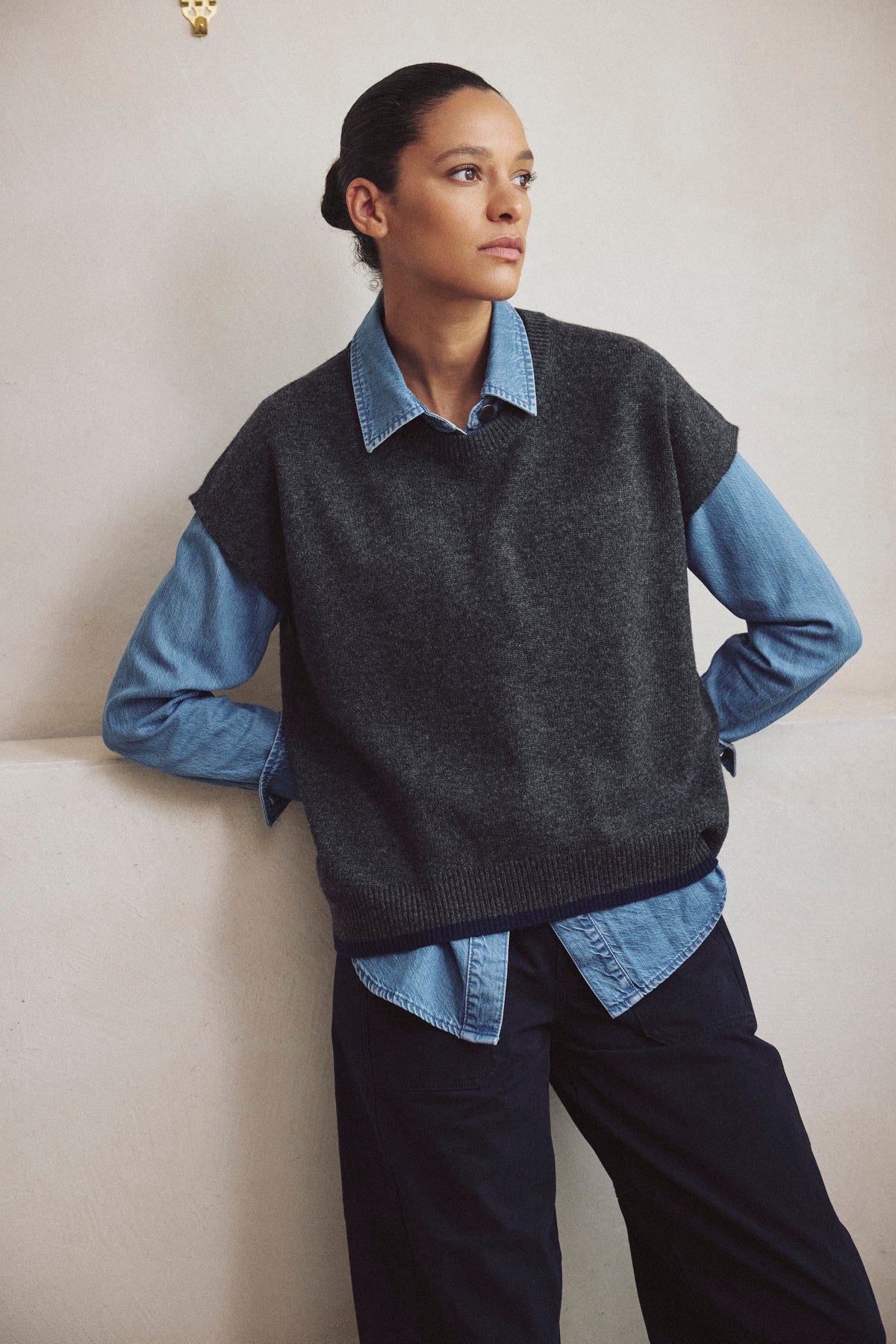 Joni Denim Shirt - Mid Wash