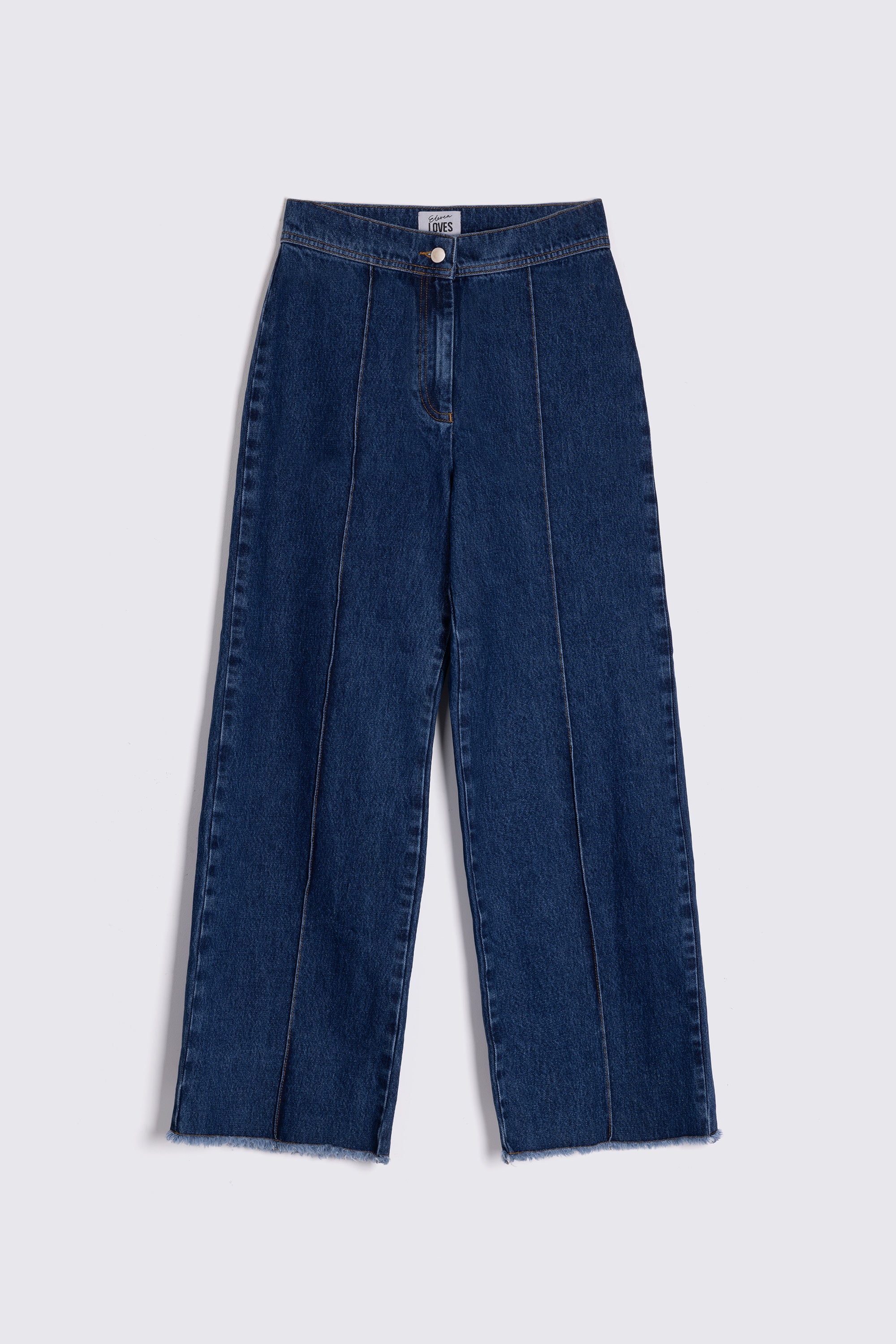 Parker Pintuck Wide Leg Jeans