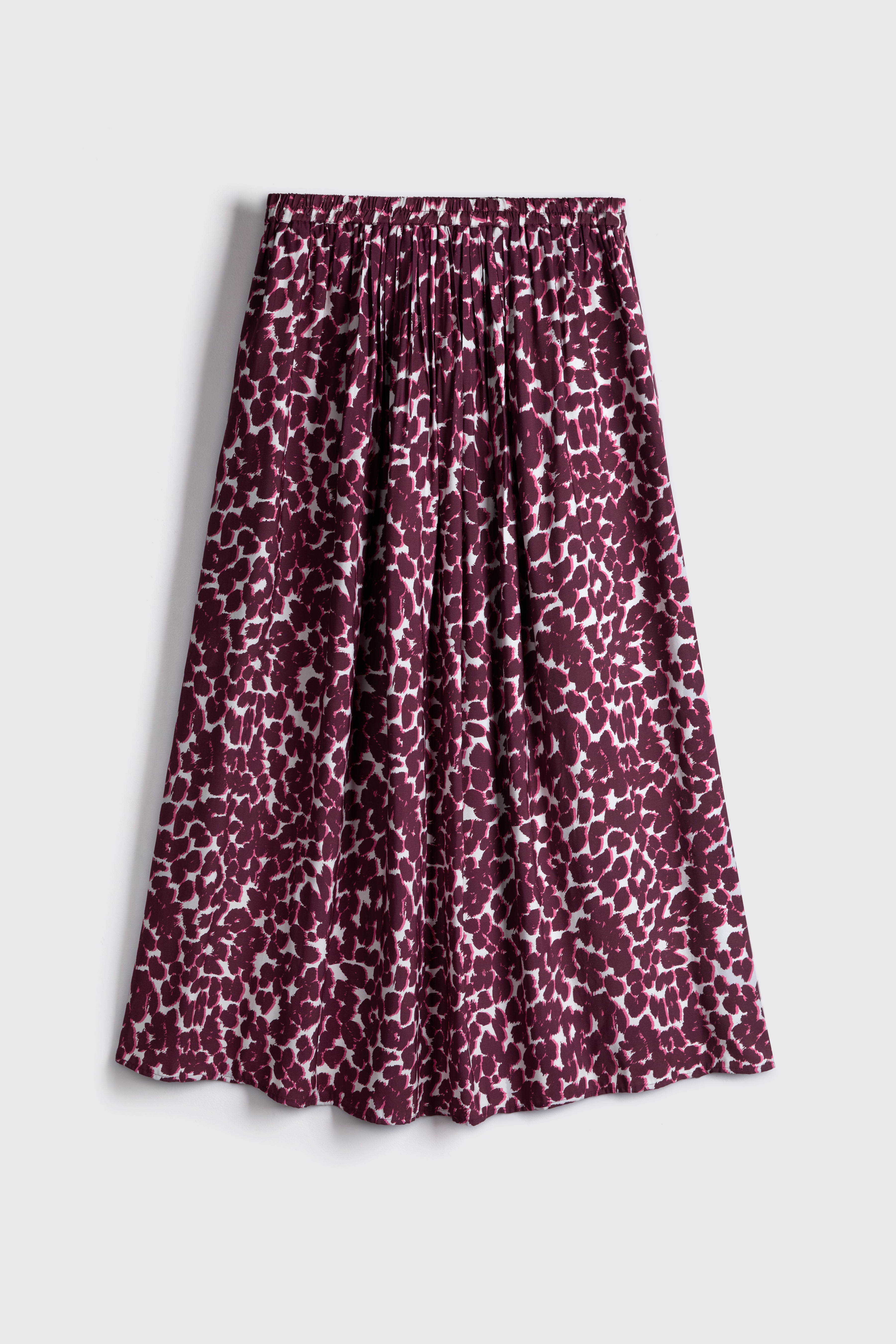 Saffy Pink Leopard Skirt