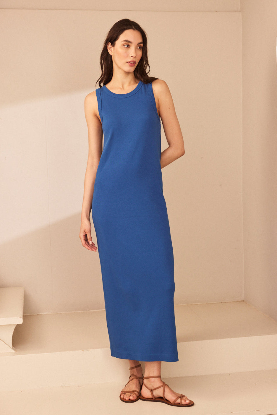 Izzy Jersey Dress - Cobalt - Eleven Loves