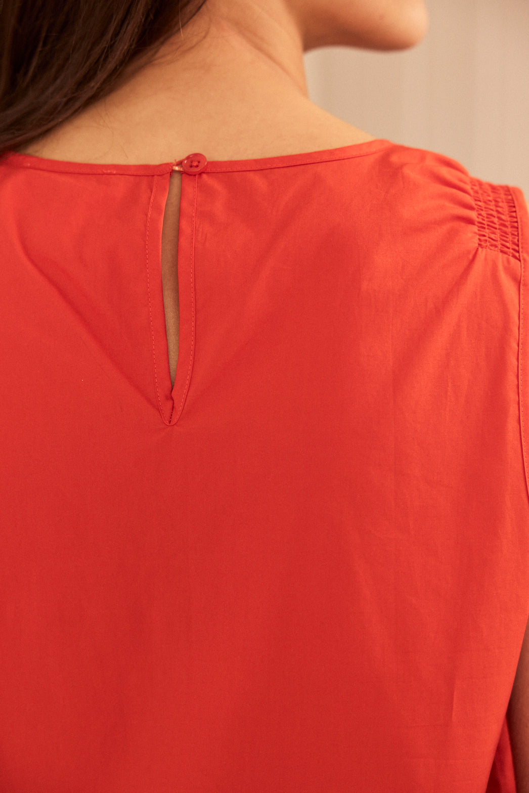 Sage Shell Top - Sunset