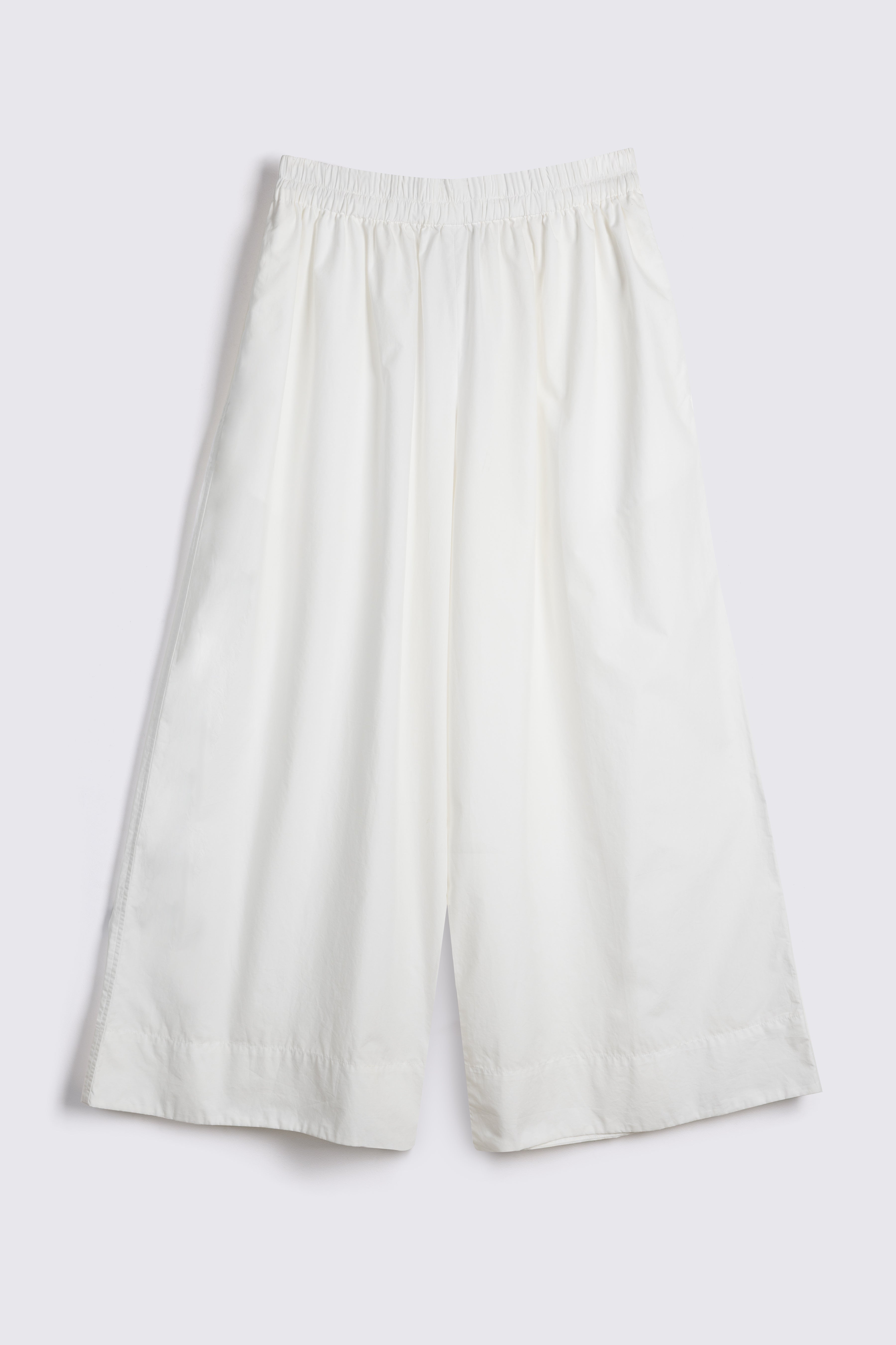 Summer Wide Leg Trouser - White