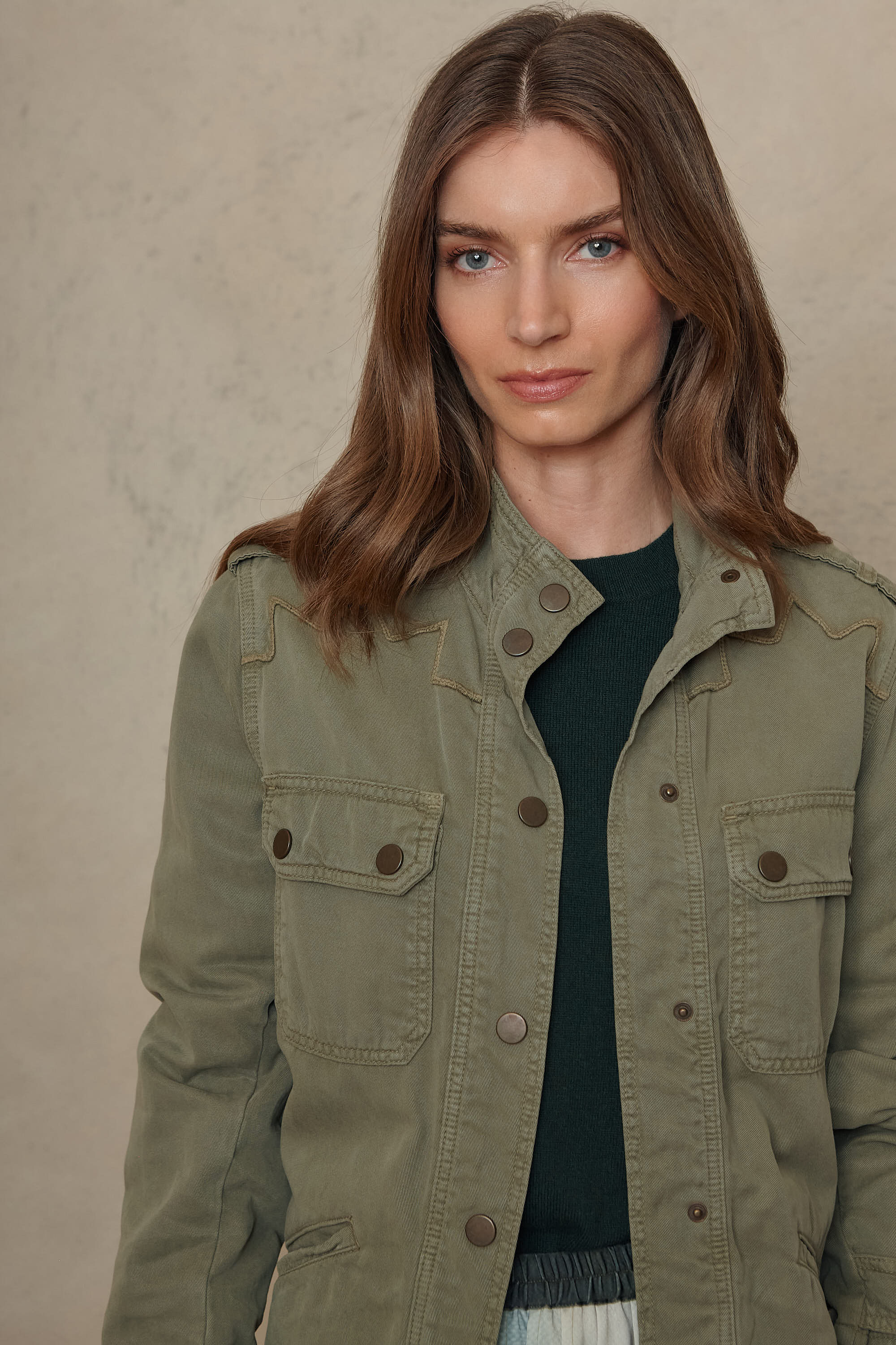 Tina Shacket - Khaki