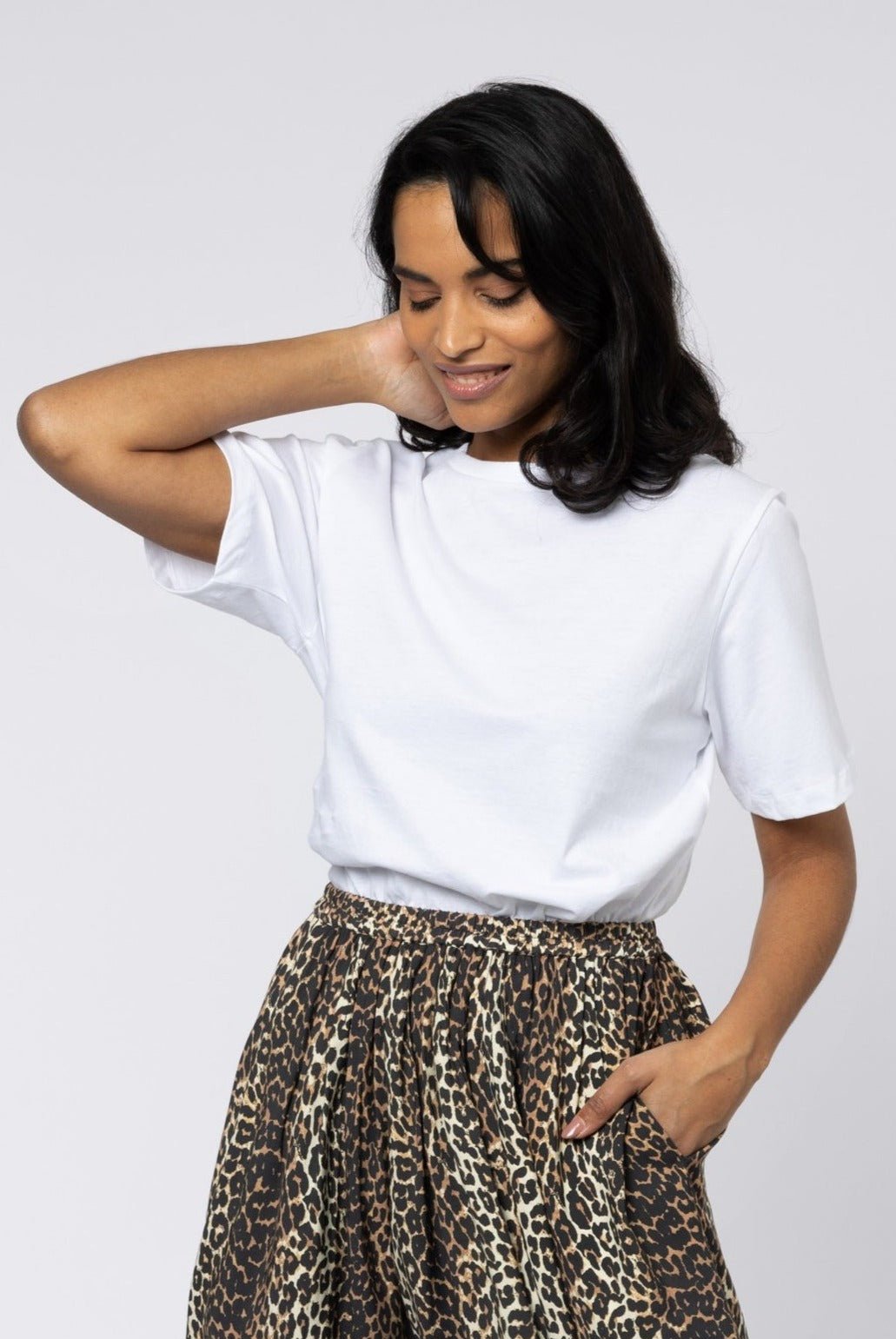 oversized boyfriend t-shirt white Eleven Loves Eleven loves elevenloves 11 loves ellenloves sustainable organic cotton boyfriend tee