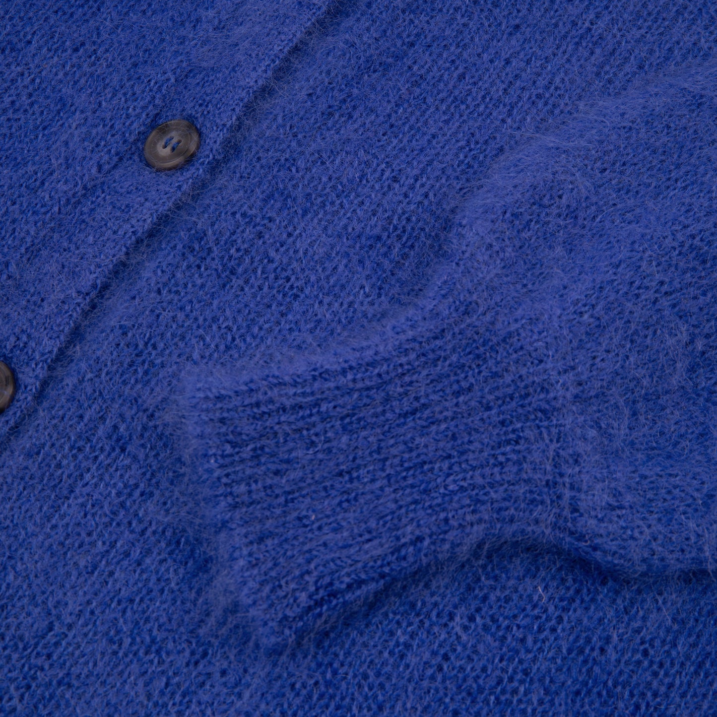 Eleven Loves elevenloves 11loves ellen loves mohair cardigan blue button up cardigan v neck blue cardigan