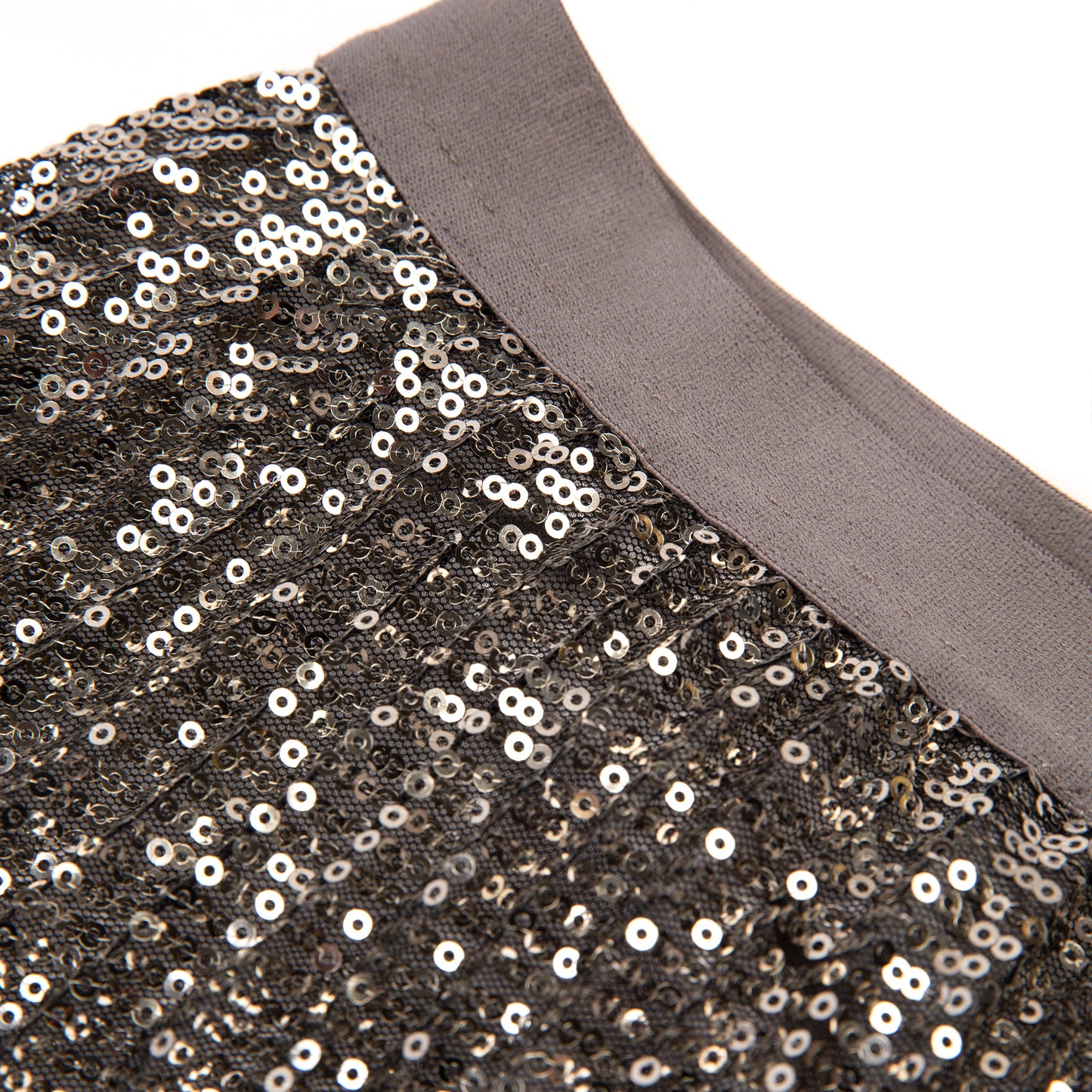 silver sequin skirt Eleven Loves eleven loves elevenloves 11loves ellenloves sequin skirt ella skirt midi skirt sustainable fashion