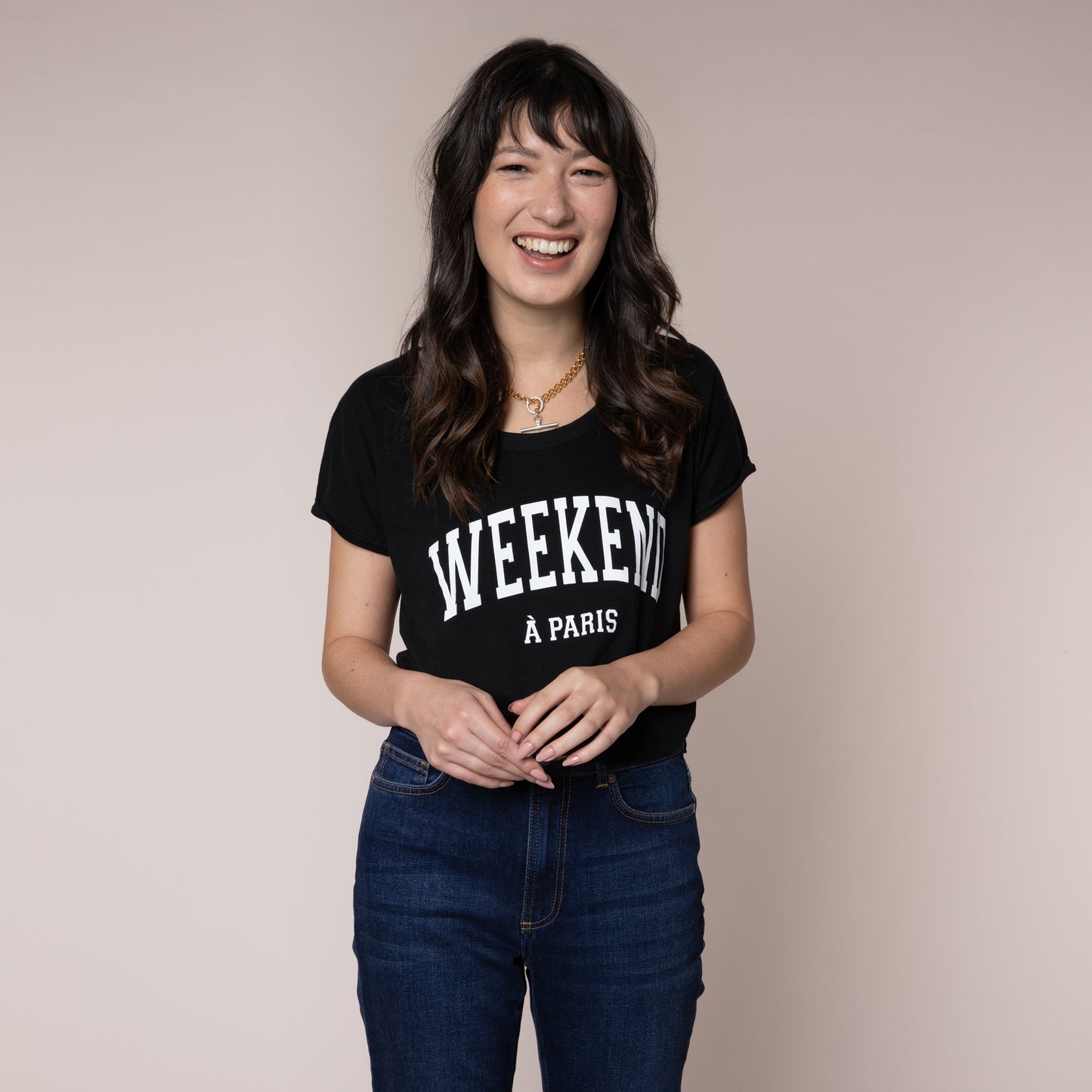 WEEKEND T-SHIRT (BLACK)