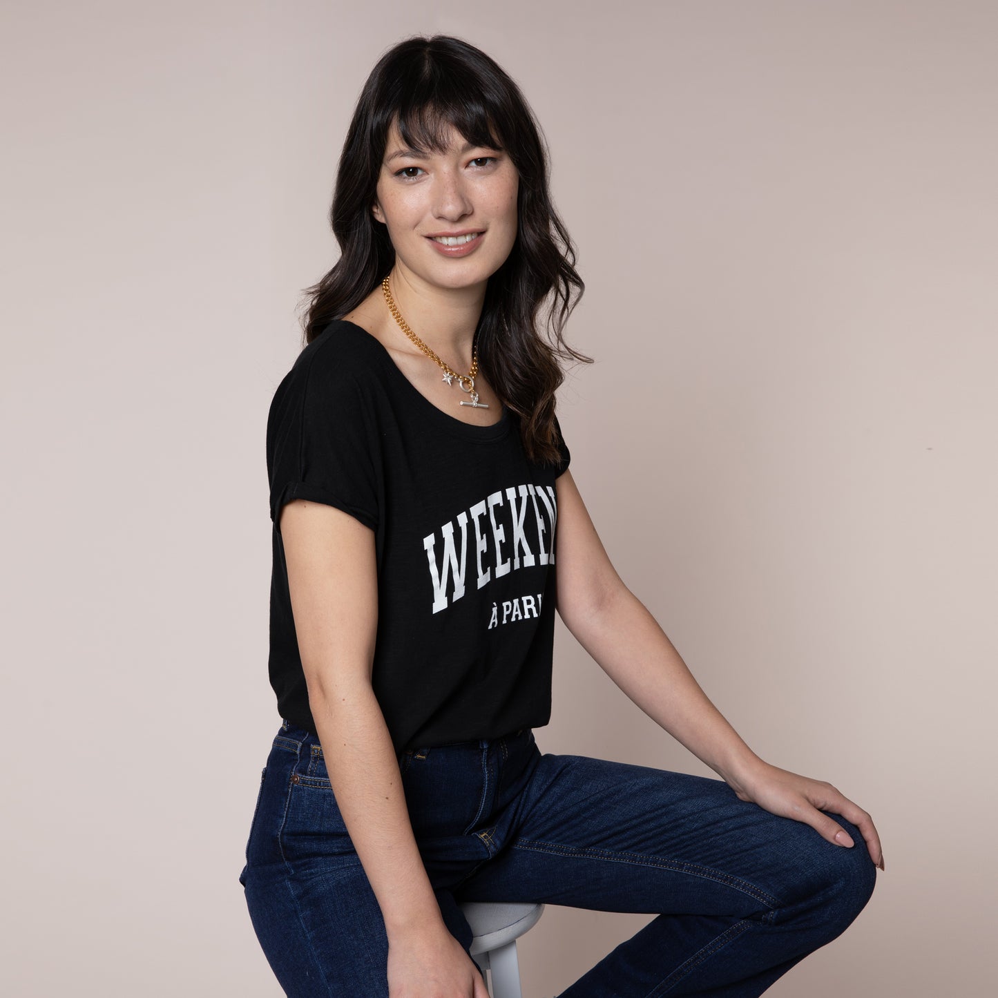 WEEKEND T-SHIRT (BLACK)