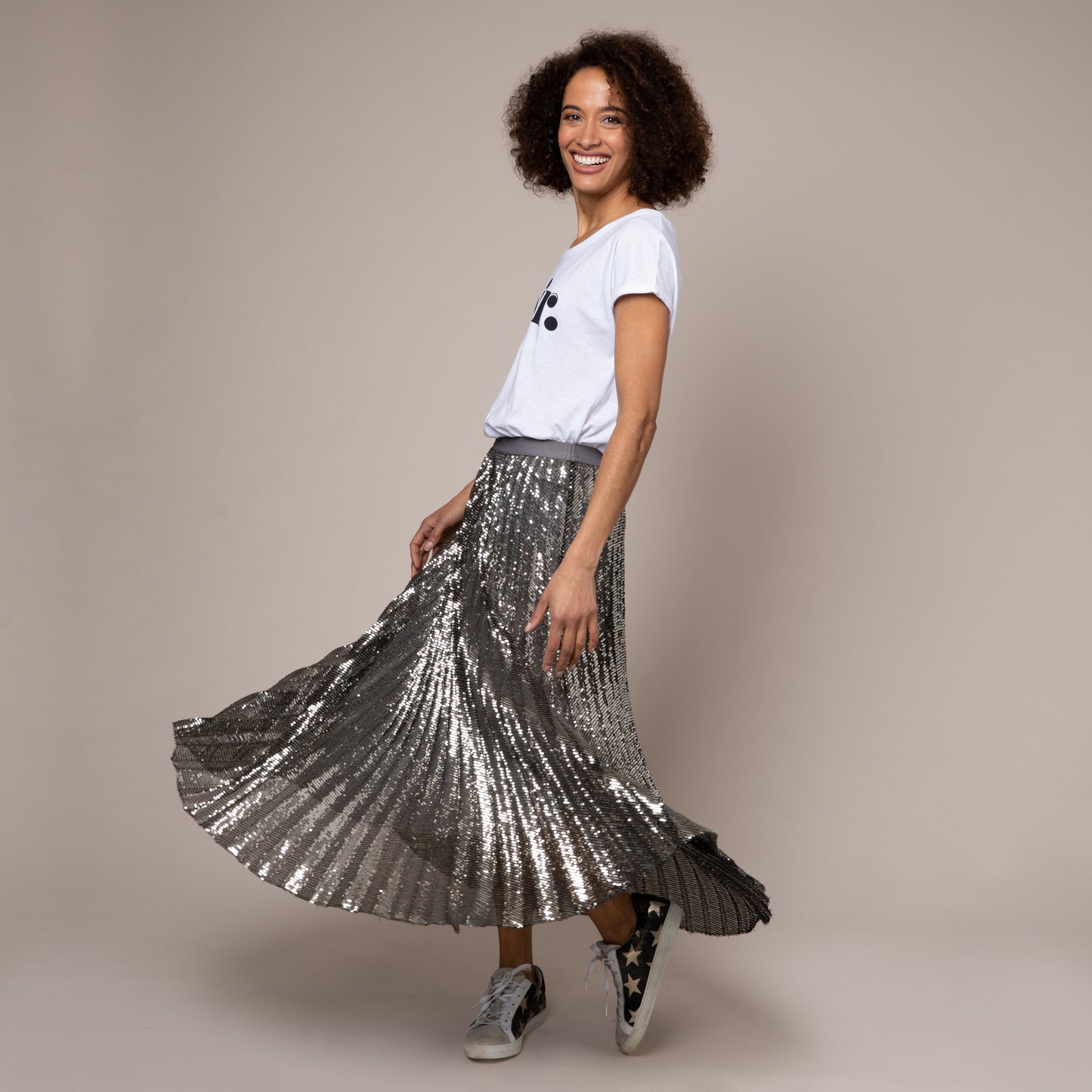 eleven loves elevenloves 11loves ellenloves sequin skirt ella skirt midi skirt sustainable fashion