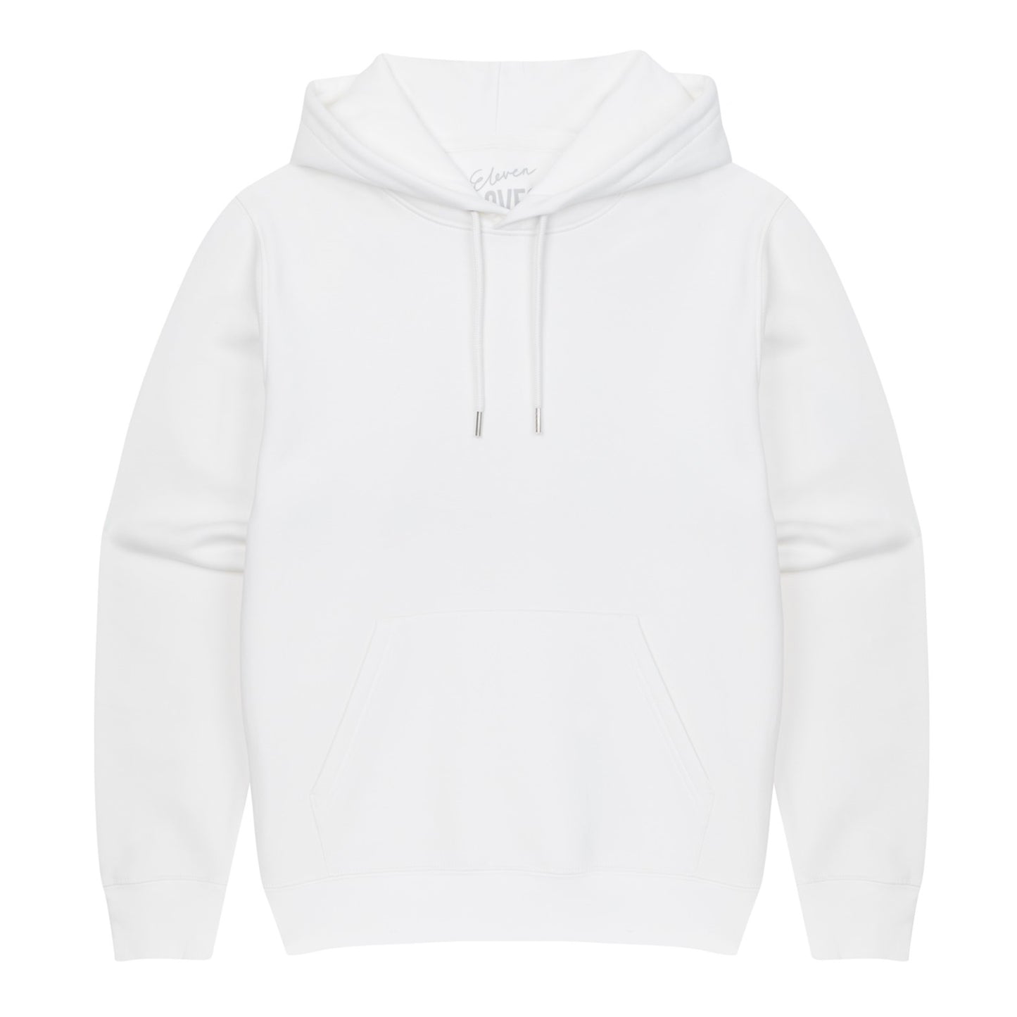 Eleven loves elevenloves 11 loves ellenloves sustainable white hoodie iconic hoodie off white hoodie