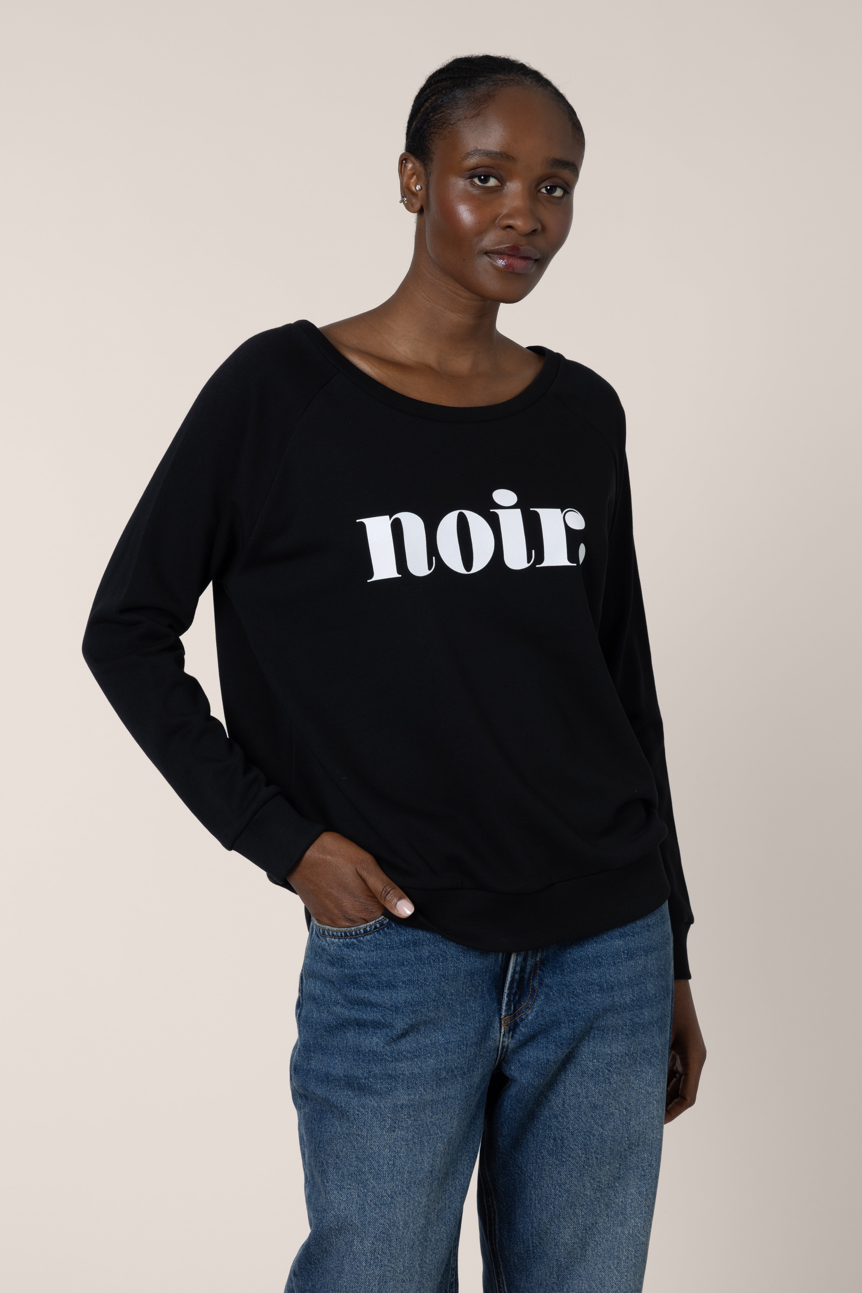 Noir Sweatshirt - Black