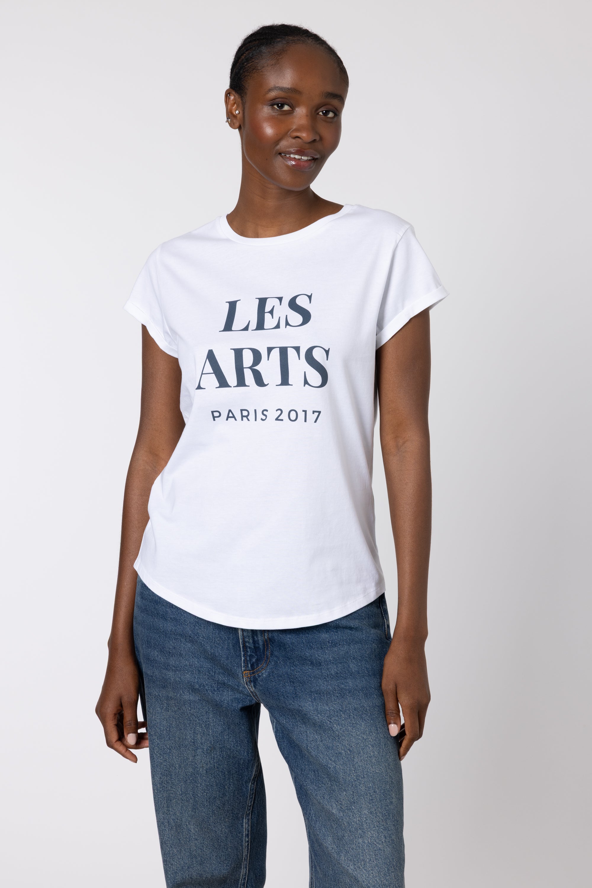 Les Arts Neat Fit T-Shirt - White